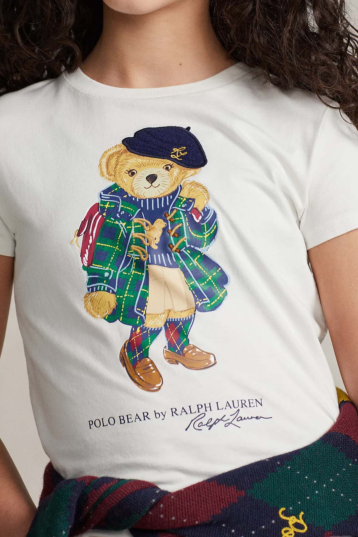 Polo Ralph Lauren Kids M Beden Kız Çocuk Polo Bear T-shirt-Libas Trendy Fashion Store