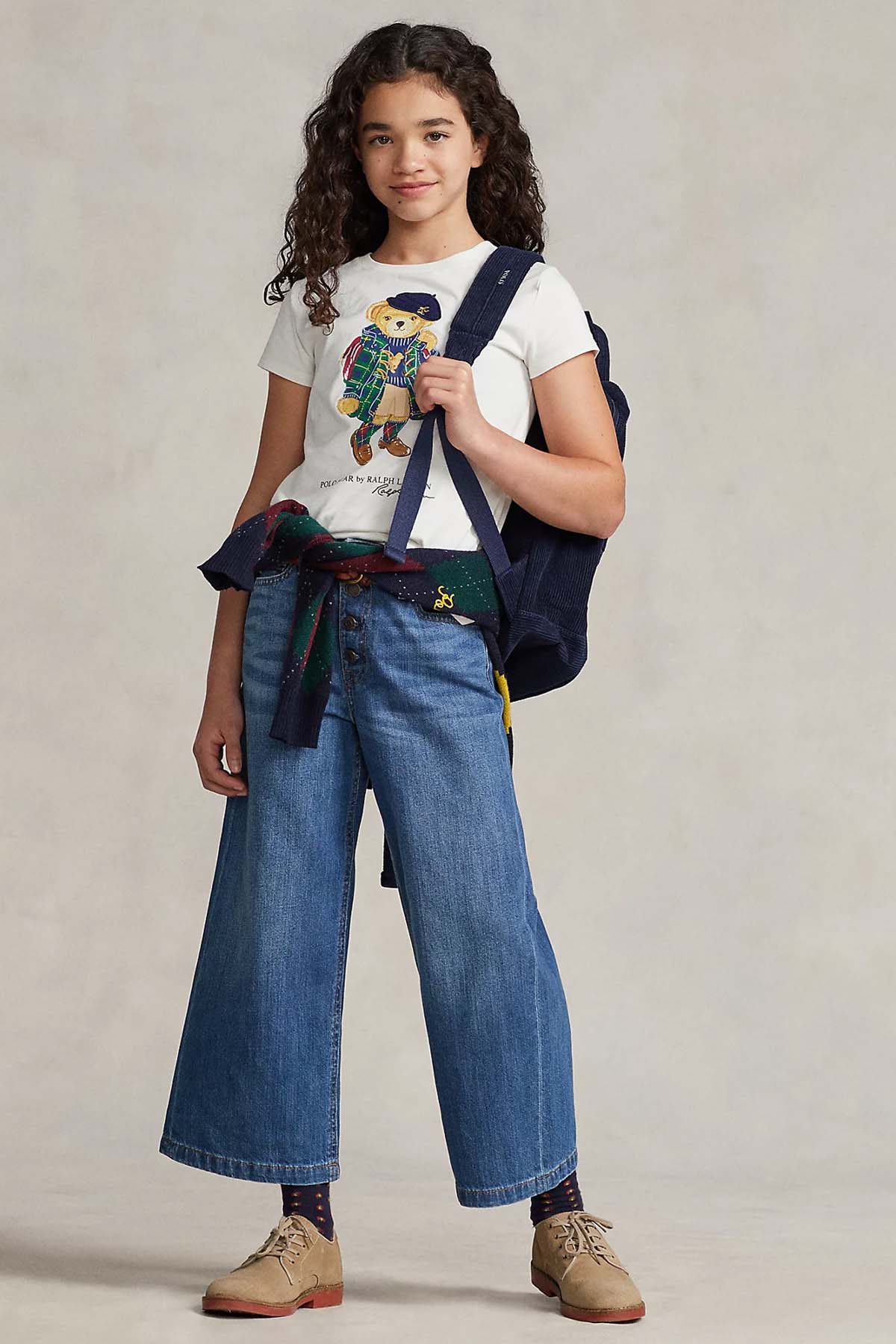 Polo Ralph Lauren Kids M Beden Kız Çocuk Polo Bear T-shirt-Libas Trendy Fashion Store