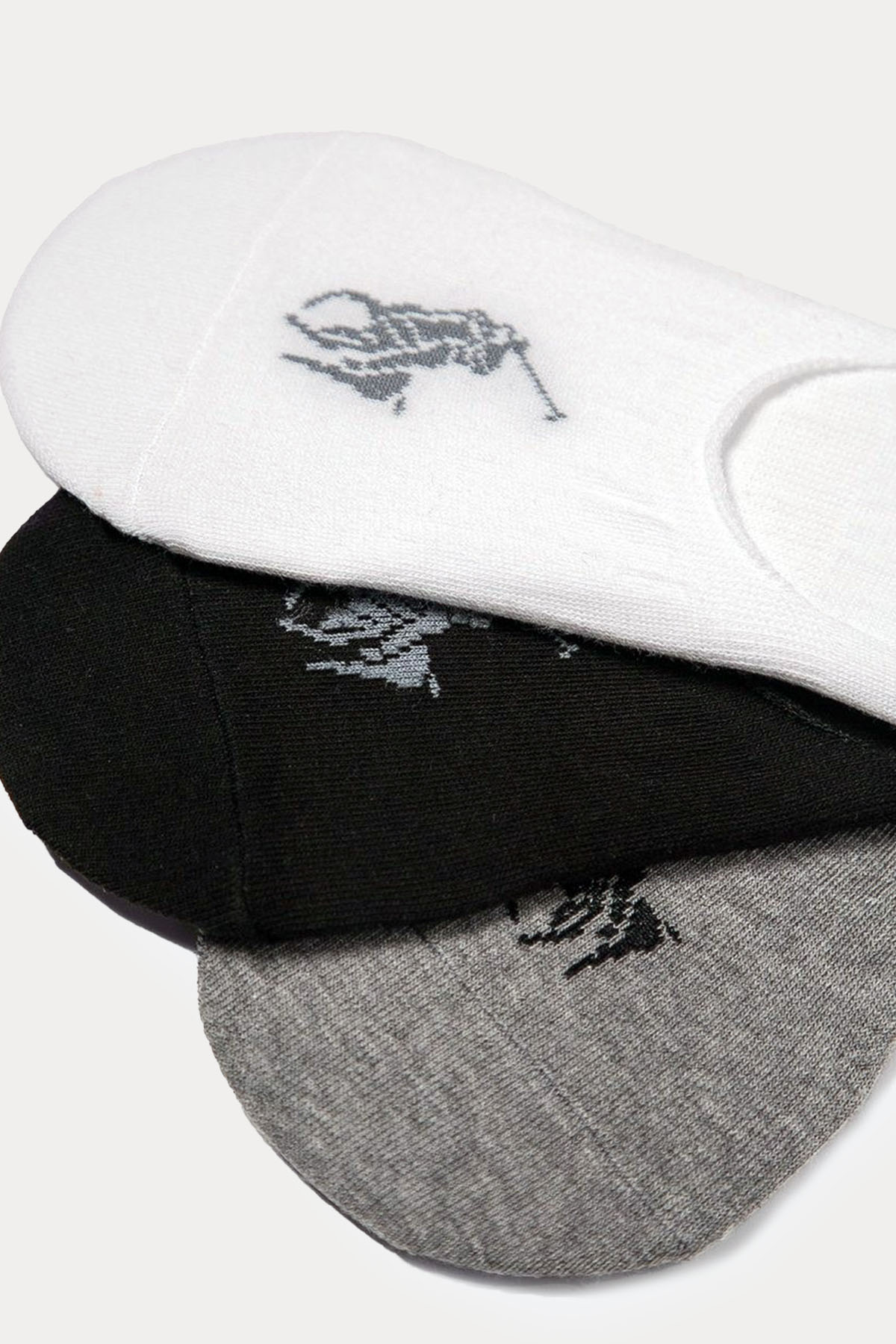 Polo Ralph Lauren Erkek 3'lü Paket Babet Çorap Seti-Libas Trendy Fashion Store