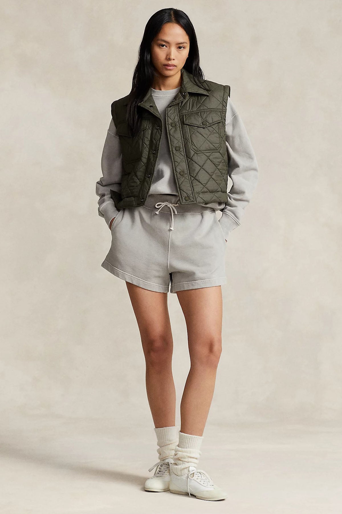 Polo Ralph Lauren Geniş Kesim Kapitone Desenli Puffer Yelek-Libas Trendy Fashion Store