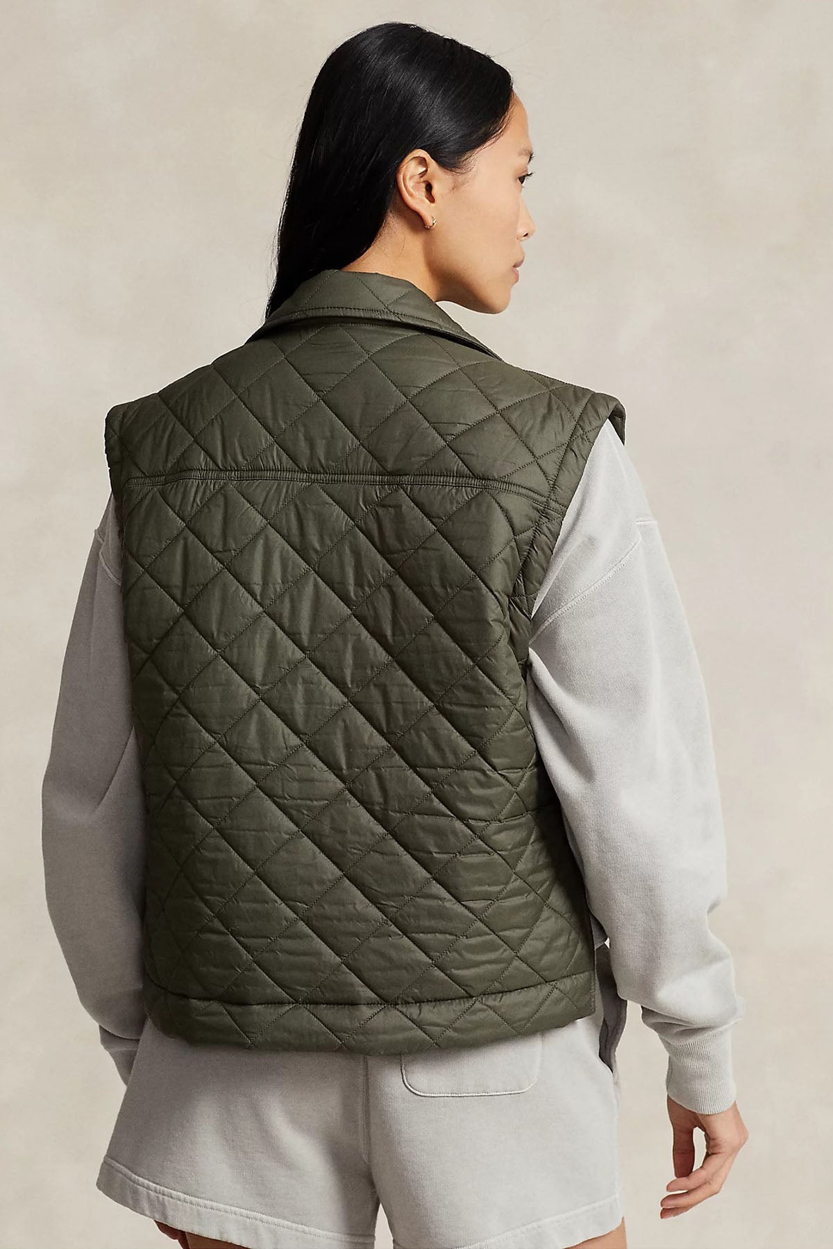 Polo Ralph Lauren Geniş Kesim Kapitone Desenli Puffer Yelek-Libas Trendy Fashion Store