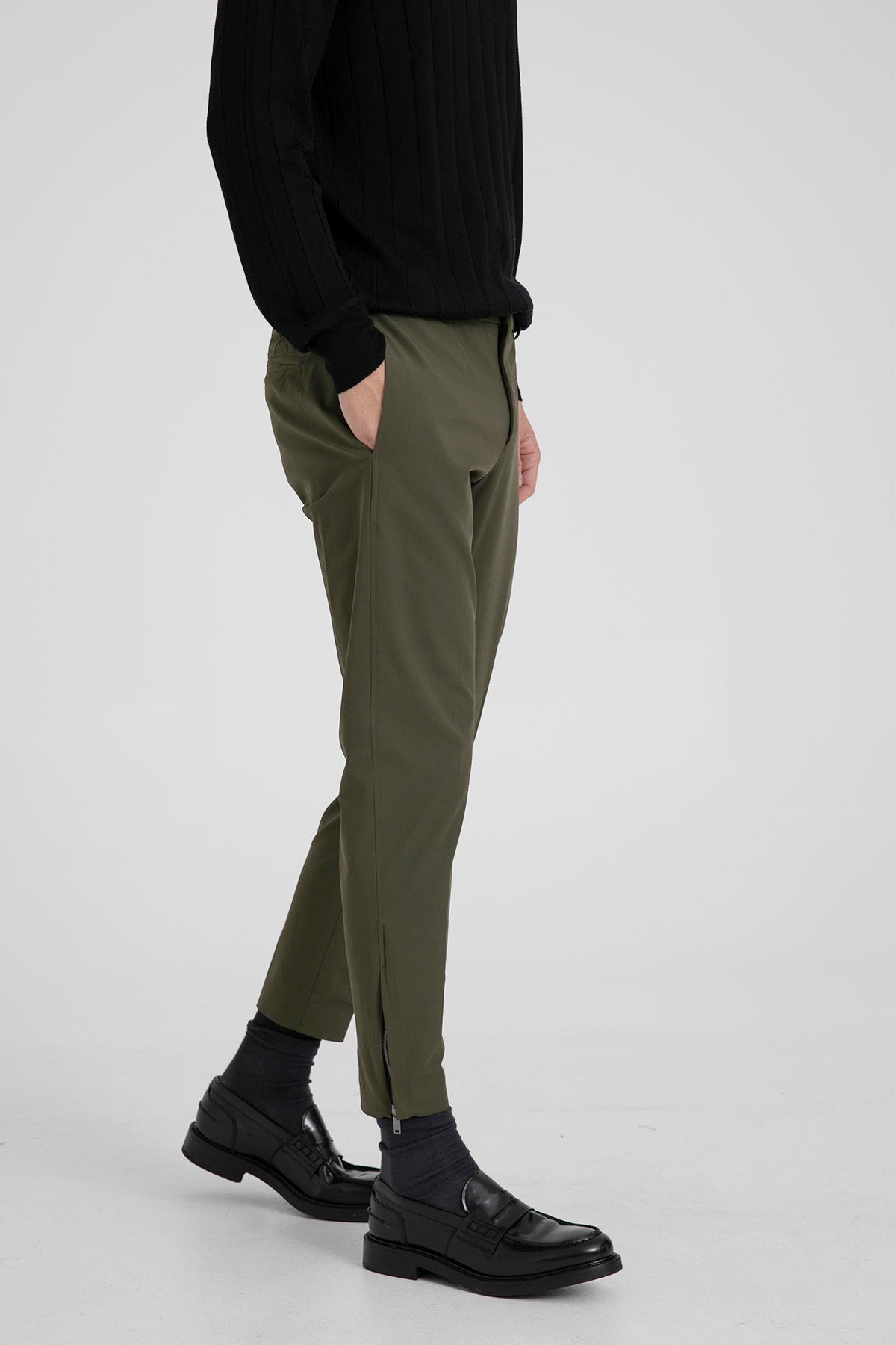 Pantaloni Torino Epsilon Paçası Fermuarlı Pantolon-Libas Trendy Fashion Store