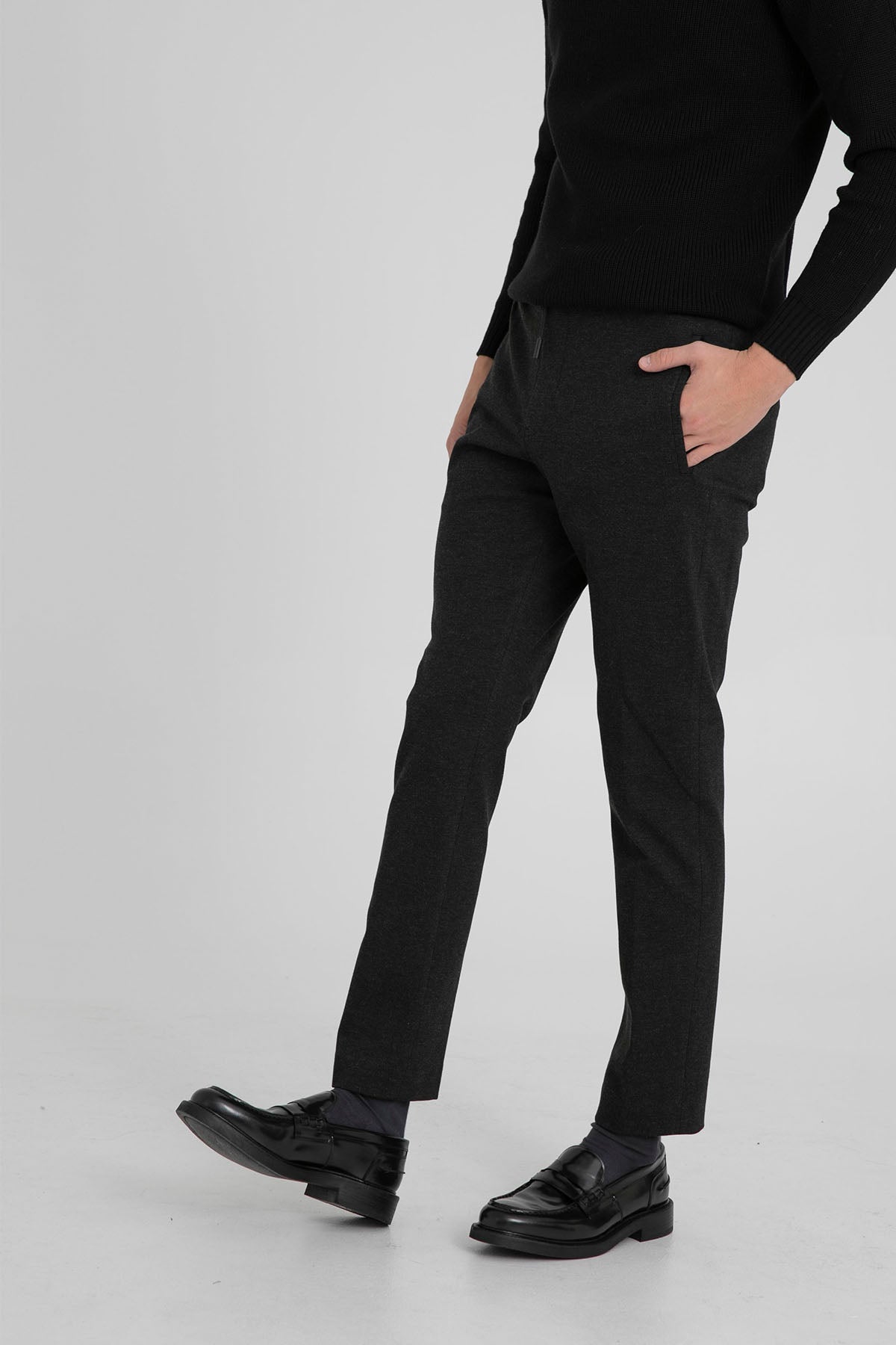 Pantaloni Torino Omega Slim Fit Beli Lastikli Streç Pantolon-Libas Trendy Fashion Store