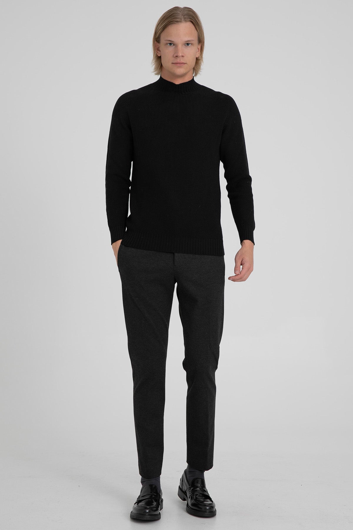 Pantaloni Torino Omega Slim Fit Beli Lastikli Streç Pantolon-Libas Trendy Fashion Store