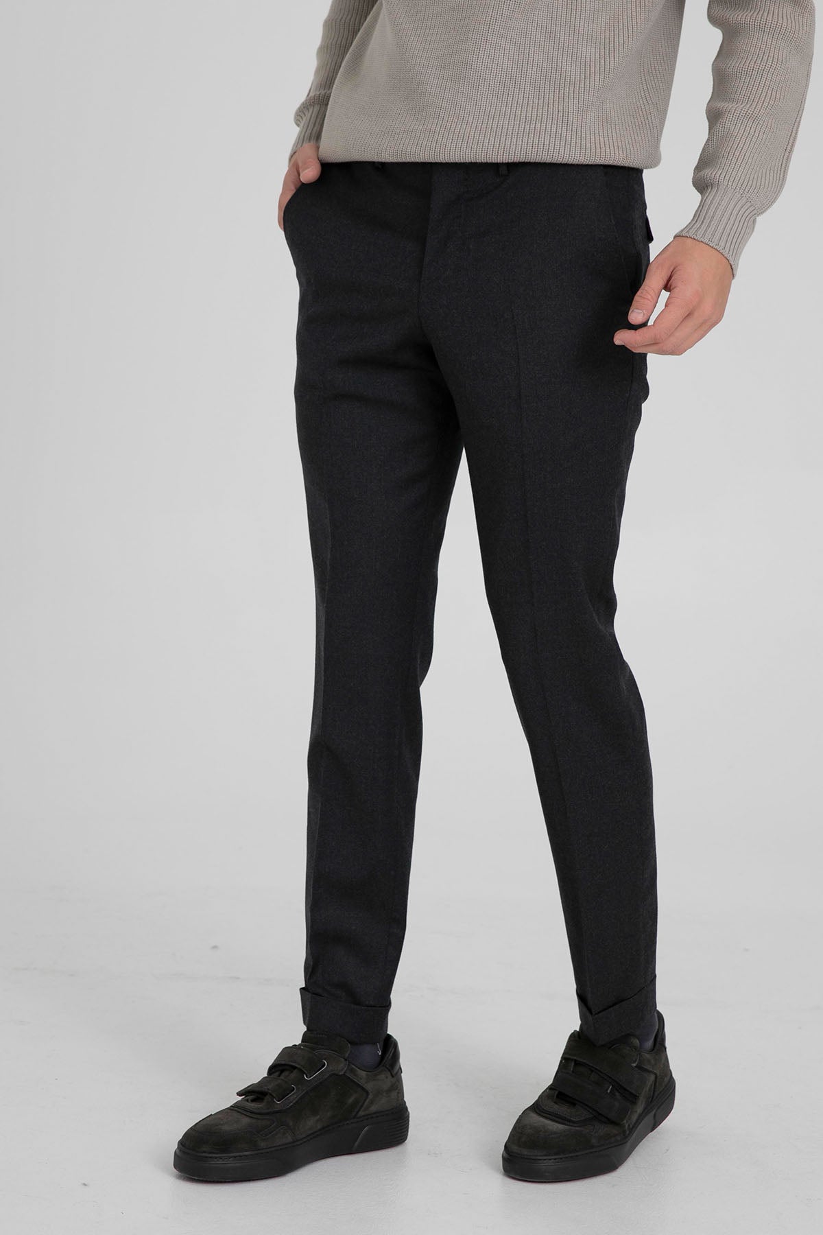 Pantaloni Torino Master Fit Duble Paça Streç Yün Pantolon-Libas Trendy Fashion Store