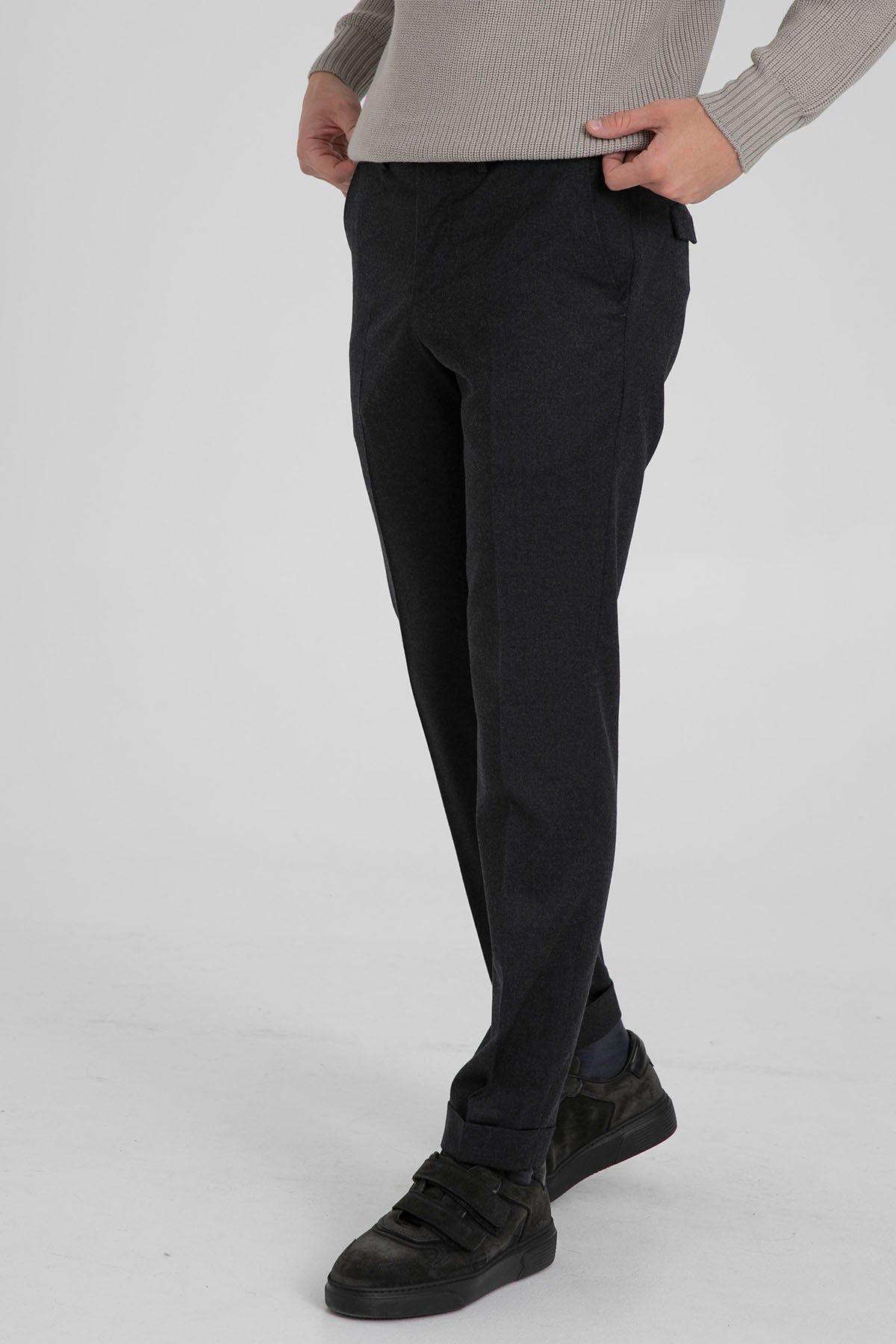 Pantaloni Torino Master Fit Duble Paça Streç Yün Pantolon-Libas Trendy Fashion Store