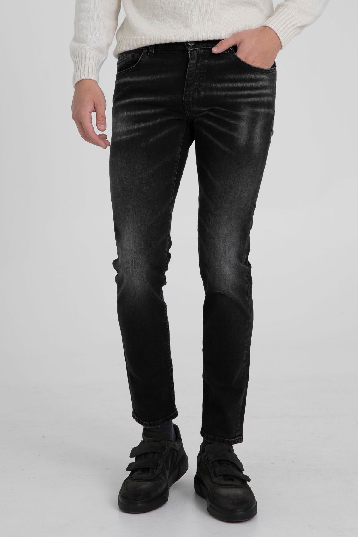 Pantaloni Torino Rock Skinny Fit Yıkamalı Jeans-Libas Trendy Fashion Store