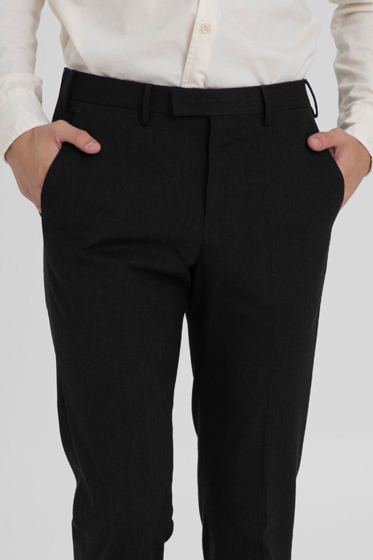 Pantaloni Torino Master Fit Duble Paça Streç Yün Pantolon-Libas Trendy Fashion Store