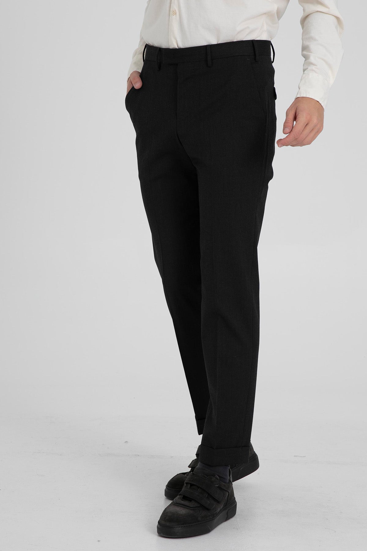Pantaloni Torino Master Fit Duble Paça Streç Yün Pantolon-Libas Trendy Fashion Store