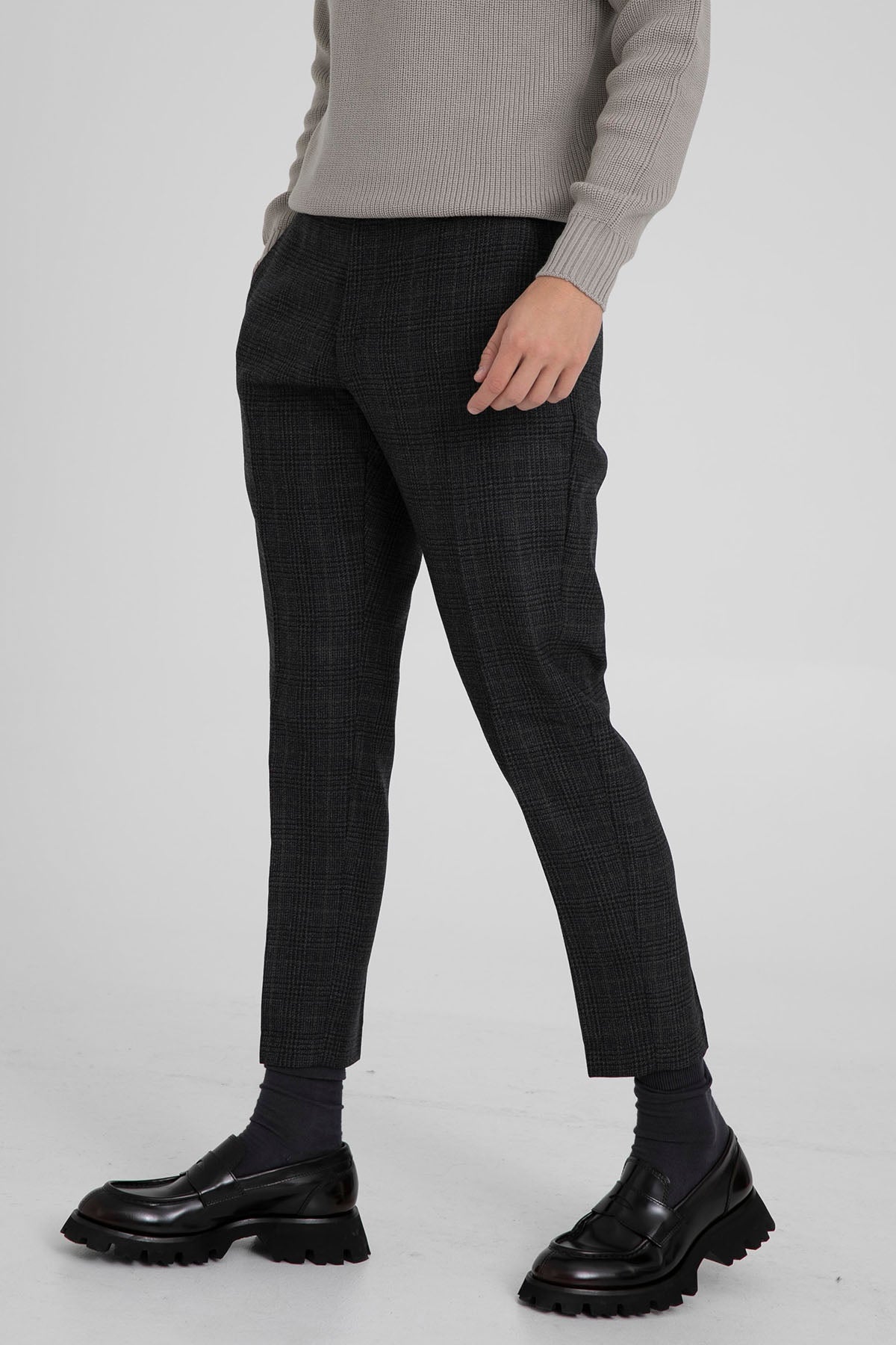 Pantaloni Torino Rebel Fit Ekoseli Pantolon-Libas Trendy Fashion Store