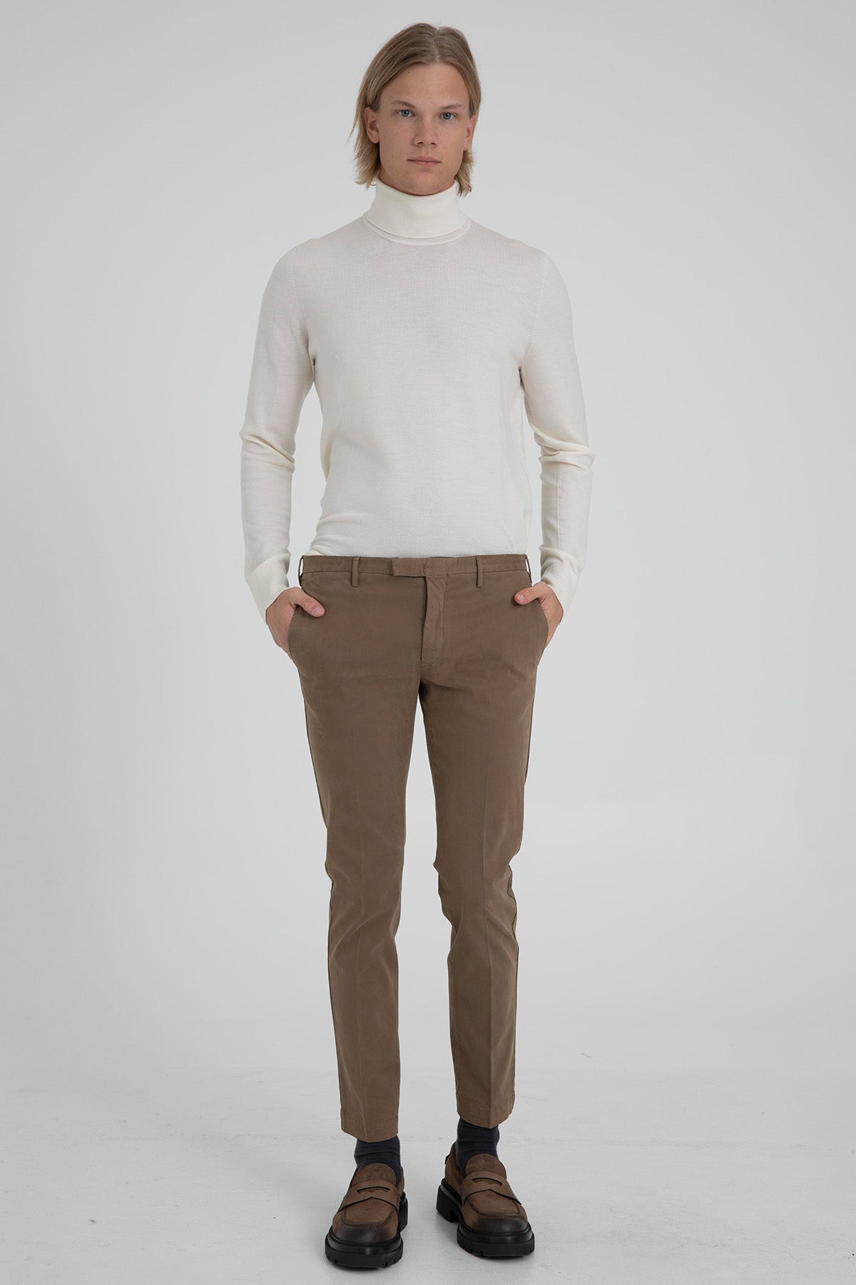 Pantaloni Torino Skinny Fit Yandan Cepli Streç Pantolon-Libas Trendy Fashion Store