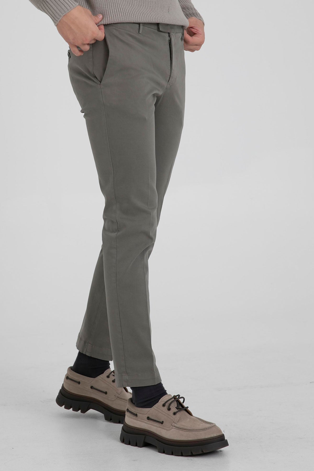 Pantaloni Torino Skinny Fit Yandan Cepli Streç Pantolon-Libas Trendy Fashion Store