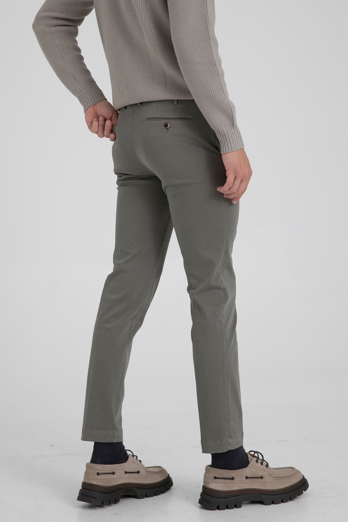 Pantaloni Torino Skinny Fit Yandan Cepli Streç Pantolon-Libas Trendy Fashion Store