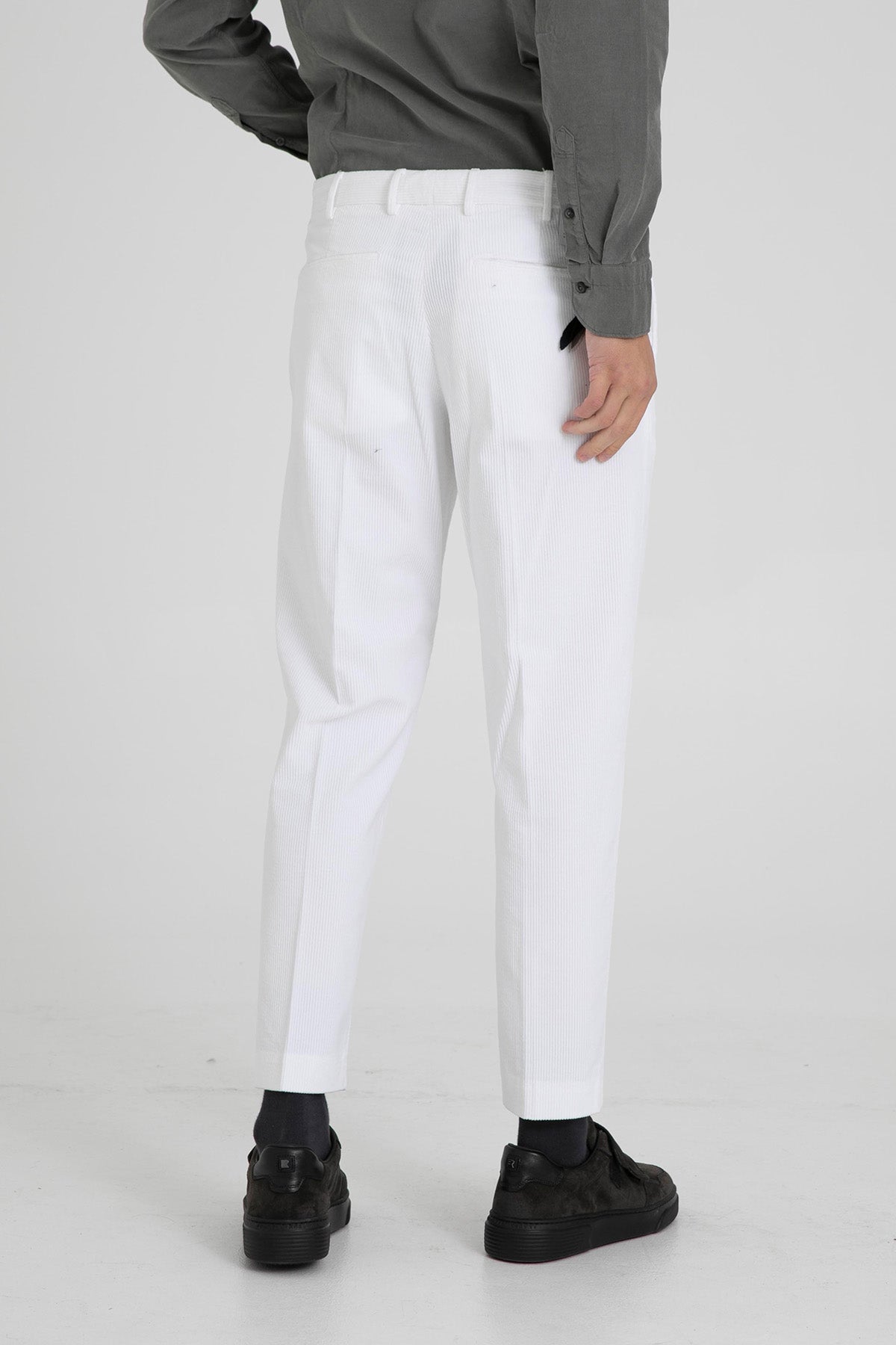 Pantaloni Torino Rebel Fit Yandan Cepli Fitilli Kadife Pantolon-Libas Trendy Fashion Store