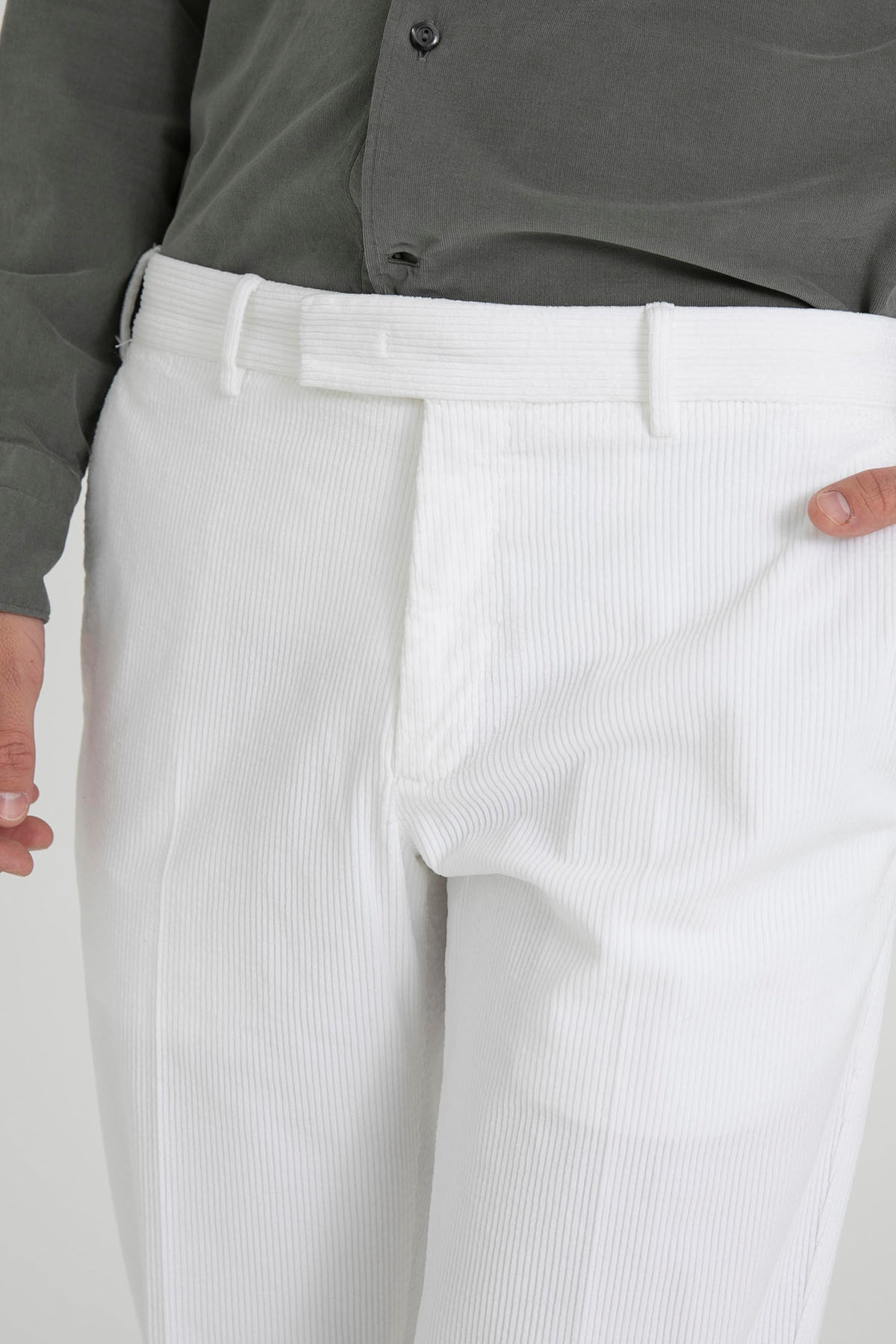 Pantaloni Torino Rebel Fit Yandan Cepli Fitilli Kadife Pantolon-Libas Trendy Fashion Store