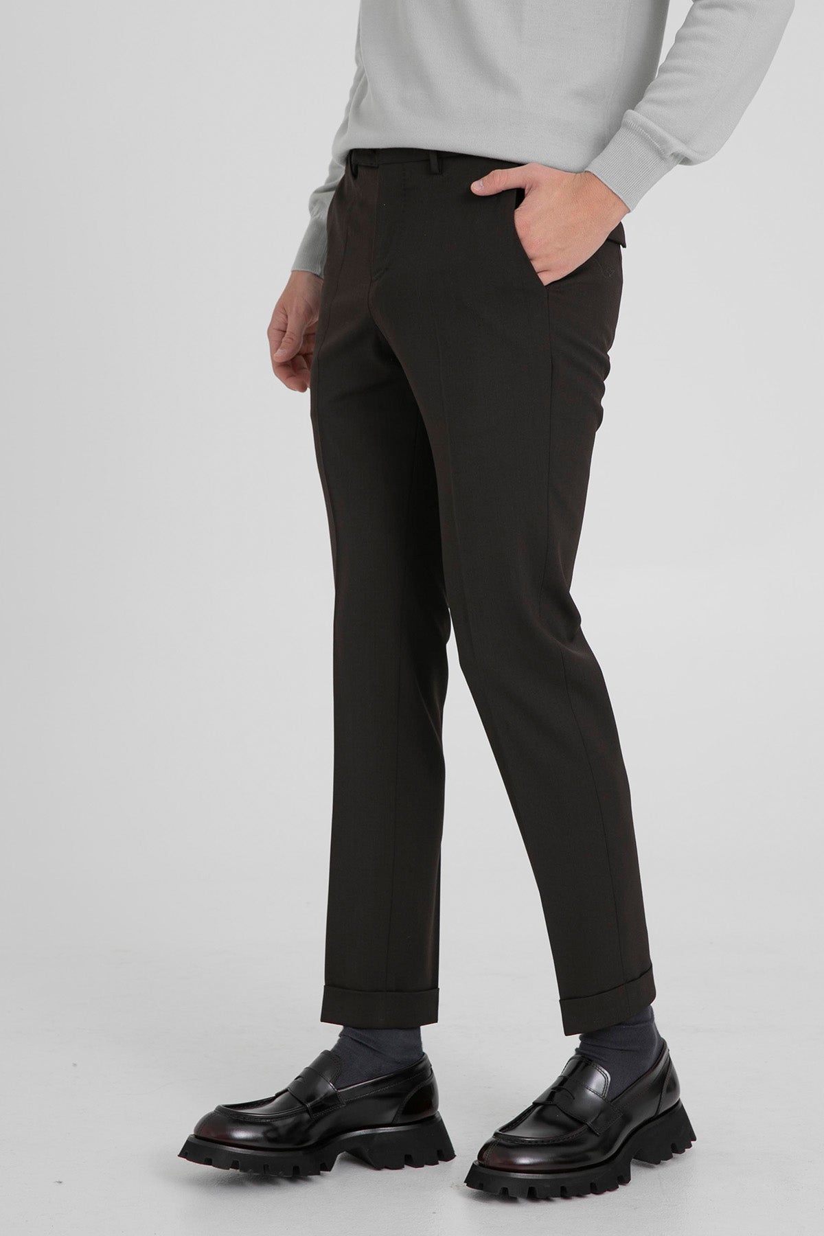 Pantaloni Torino Master Fit Streç Yün Pantolon-Libas Trendy Fashion Store