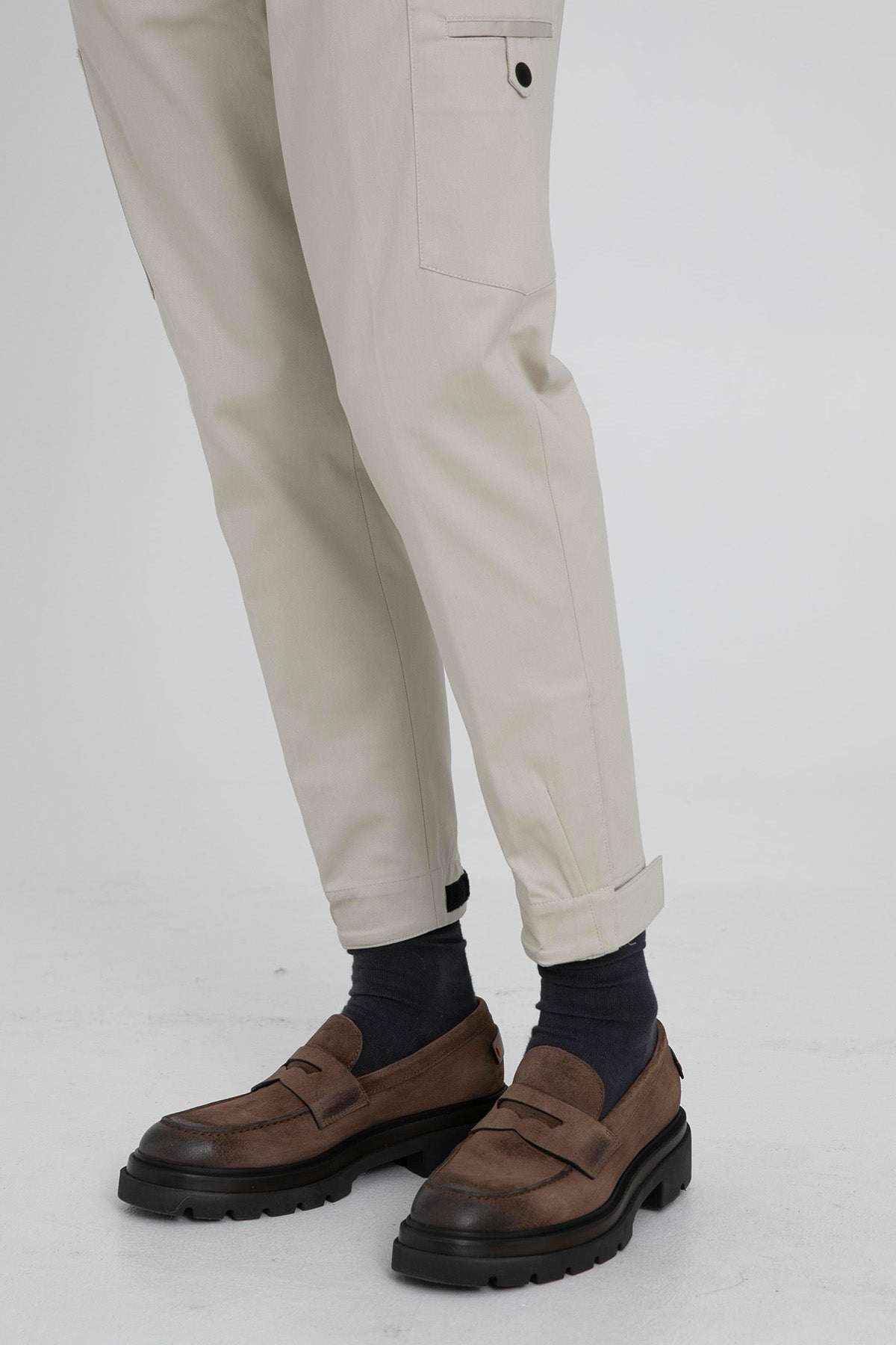 Pantaloni Torino Gamma Yandan Cepli Streç Pantolon-Libas Trendy Fashion Store