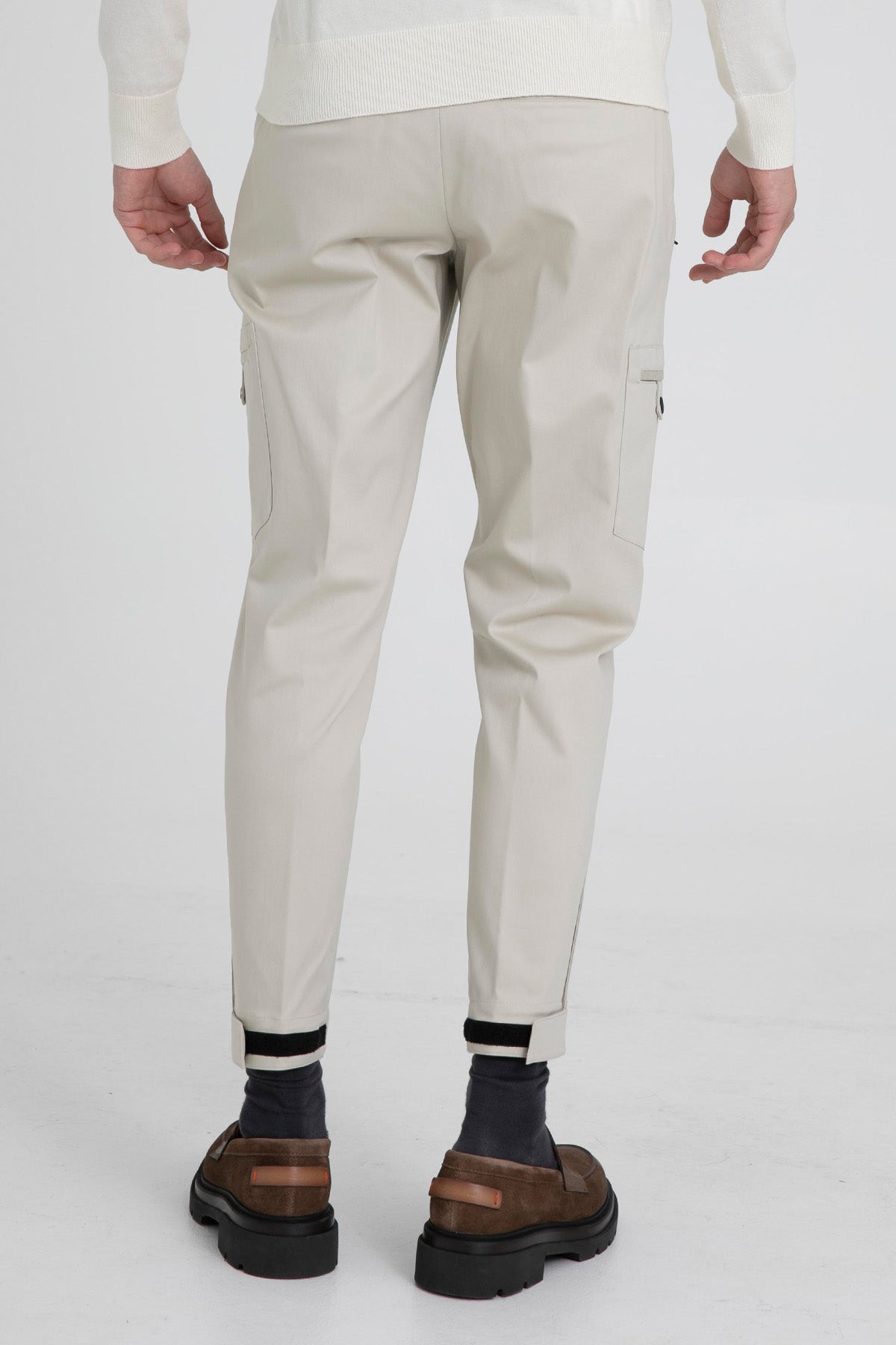 Pantaloni Torino Gamma Yandan Cepli Streç Pantolon-Libas Trendy Fashion Store