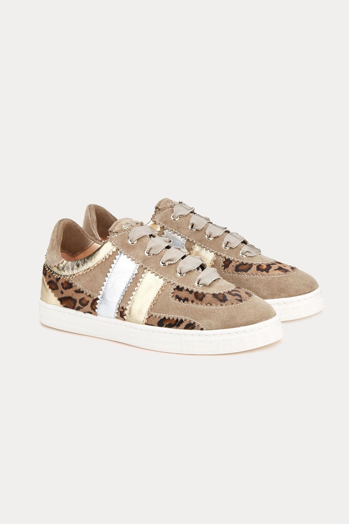 Agl Leda Leo Süet Sneaker Ayakkabı-Libas Trendy Fashion Store