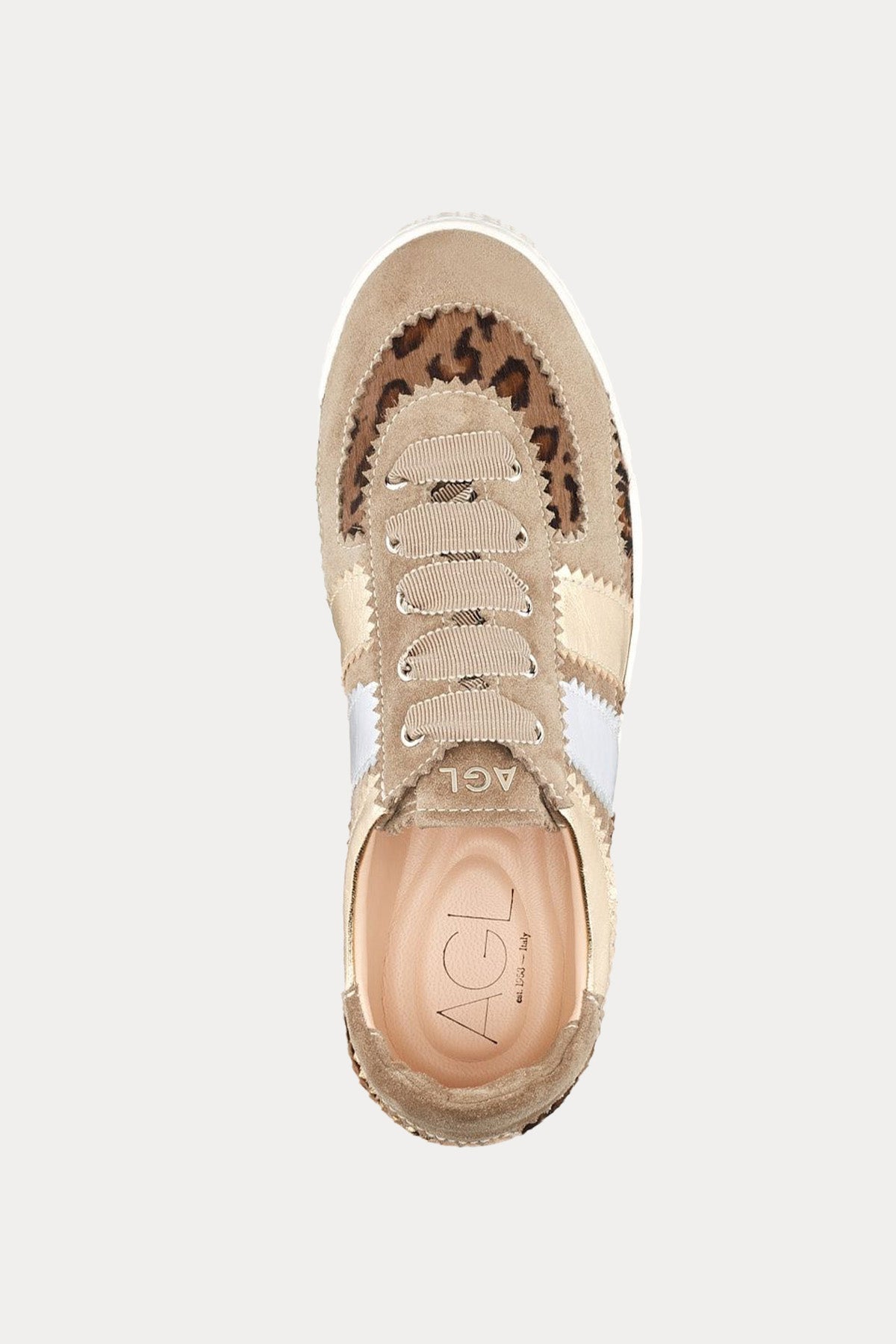 Agl Leda Leo Süet Sneaker Ayakkabı-Libas Trendy Fashion Store
