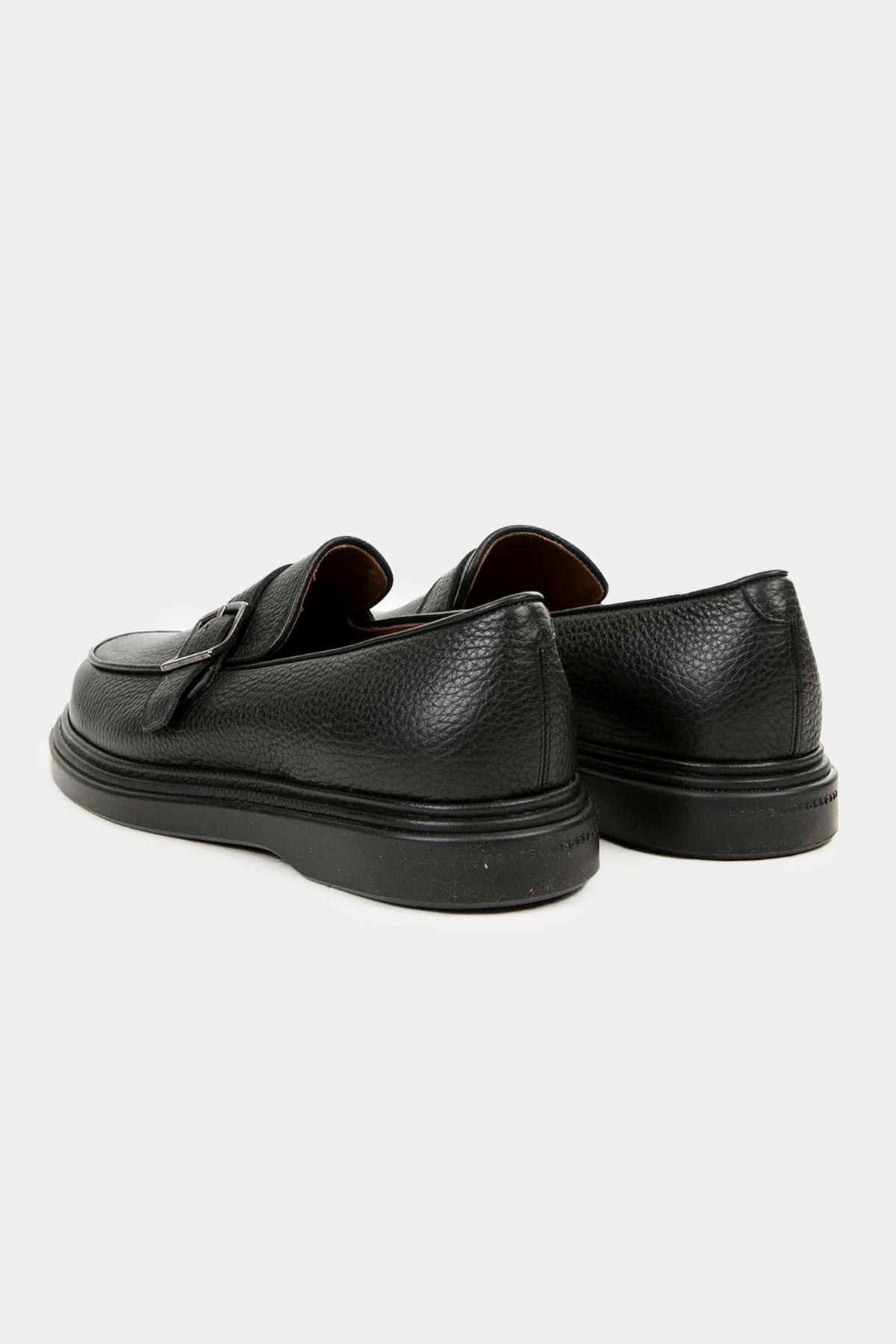 Fratelli Rossetti Tek Tokalı Deri Loafer Ayakkabı-Libas Trendy Fashion Store