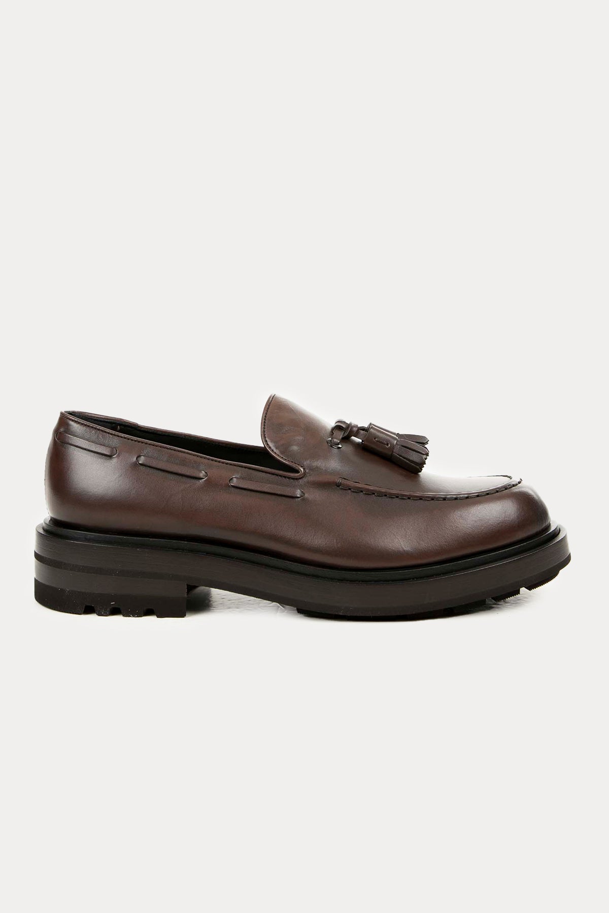 Fratelli Rossetti Püsküllü Deri Loafer Ayakkabı-Libas Trendy Fashion Store