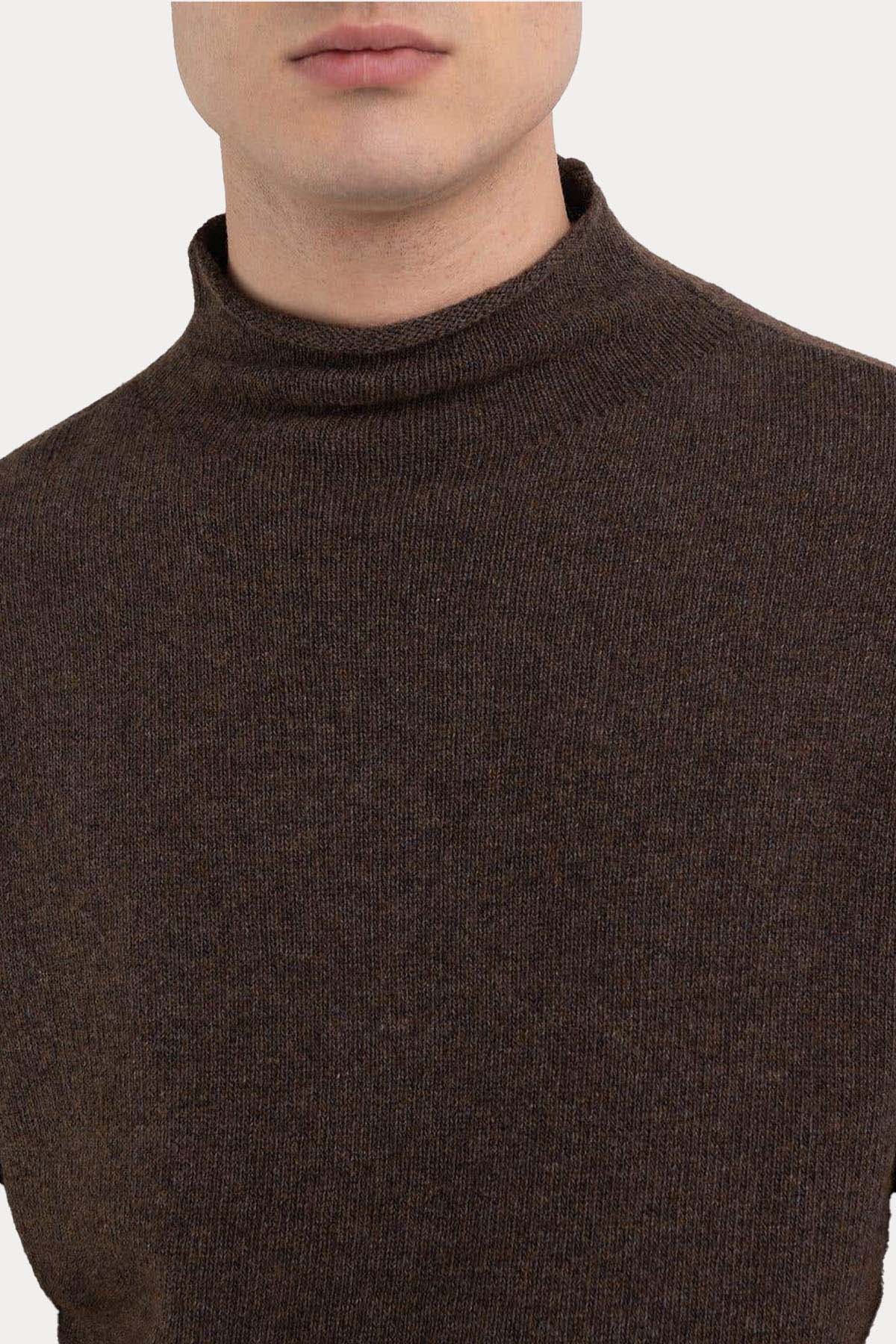 Replay Geniş Kesim Yarım Balıkçı Yaka Örgü Yün Triko-Libas Trendy Fashion Store