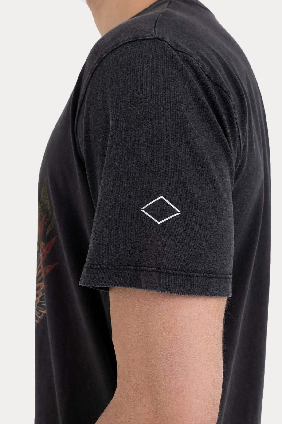 Replay Yuvarlak Yaka Desenli T-shirt-Libas Trendy Fashion Store