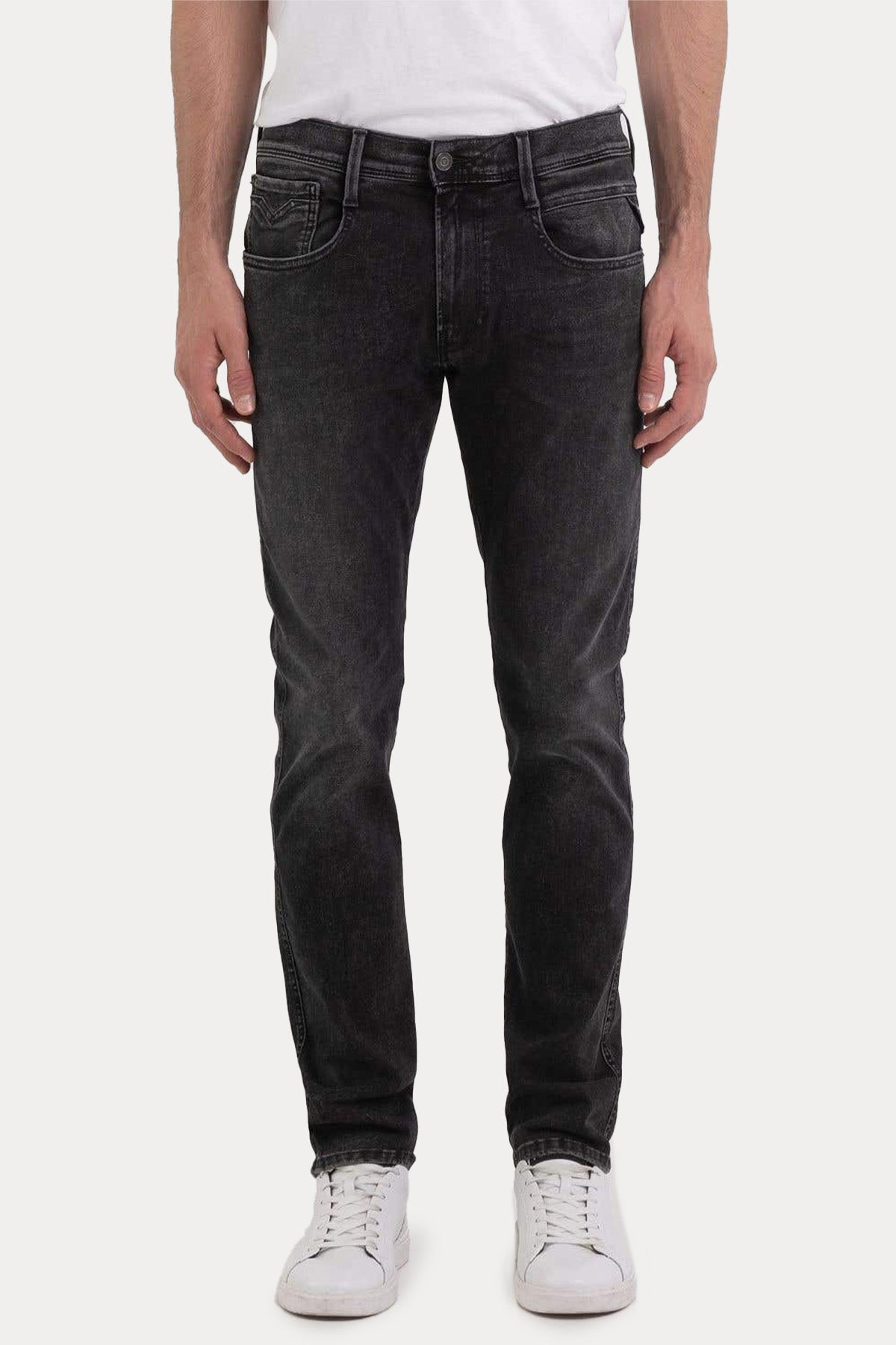 Replay Anbass Hyperflex X-Lite Re-Used Slim Fit Jeans-Libas Trendy Fashion Store