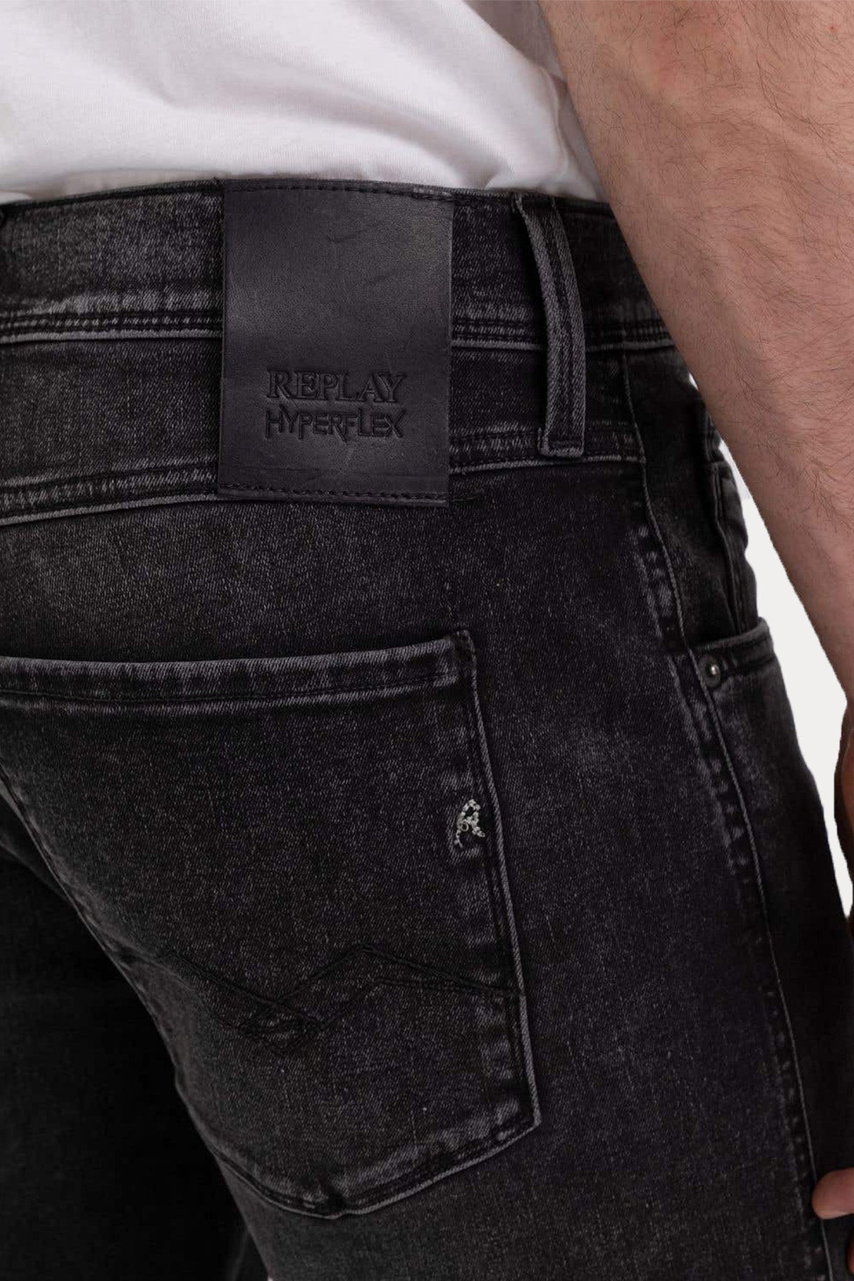 Replay Anbass Hyperflex X-Lite Re-Used Slim Fit Jeans-Libas Trendy Fashion Store