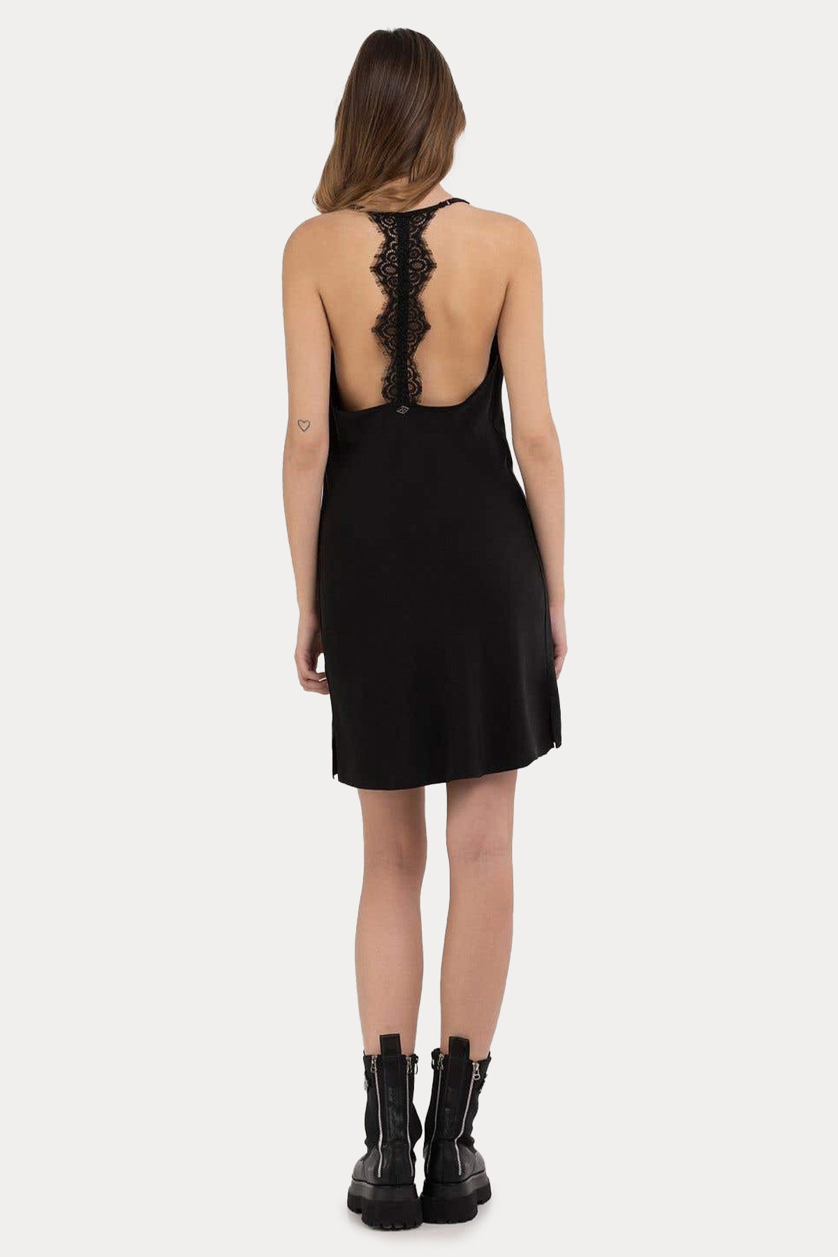 Replay Sırt Dekolteli Mini Elbise-Libas Trendy Fashion Store