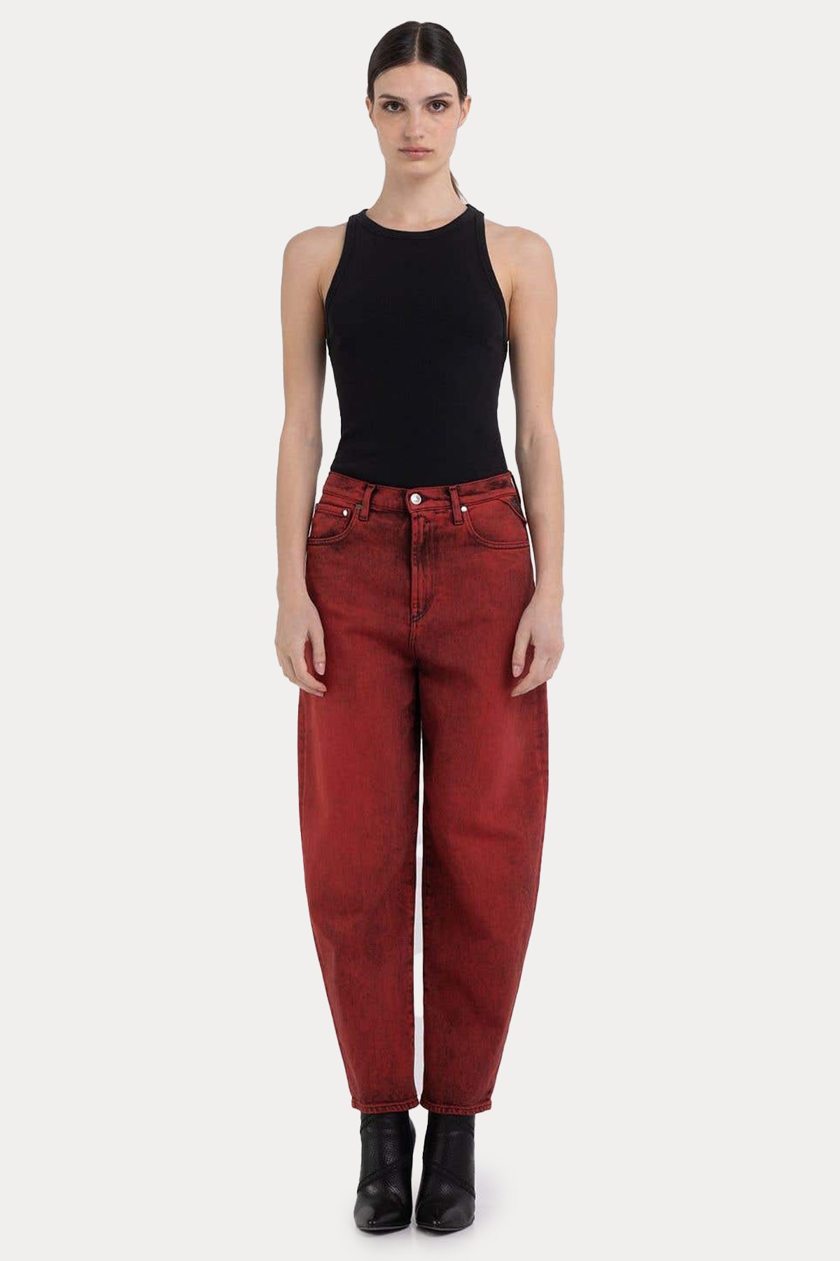 Replay Mom Fit Yıkamalı Jeans-Libas Trendy Fashion Store