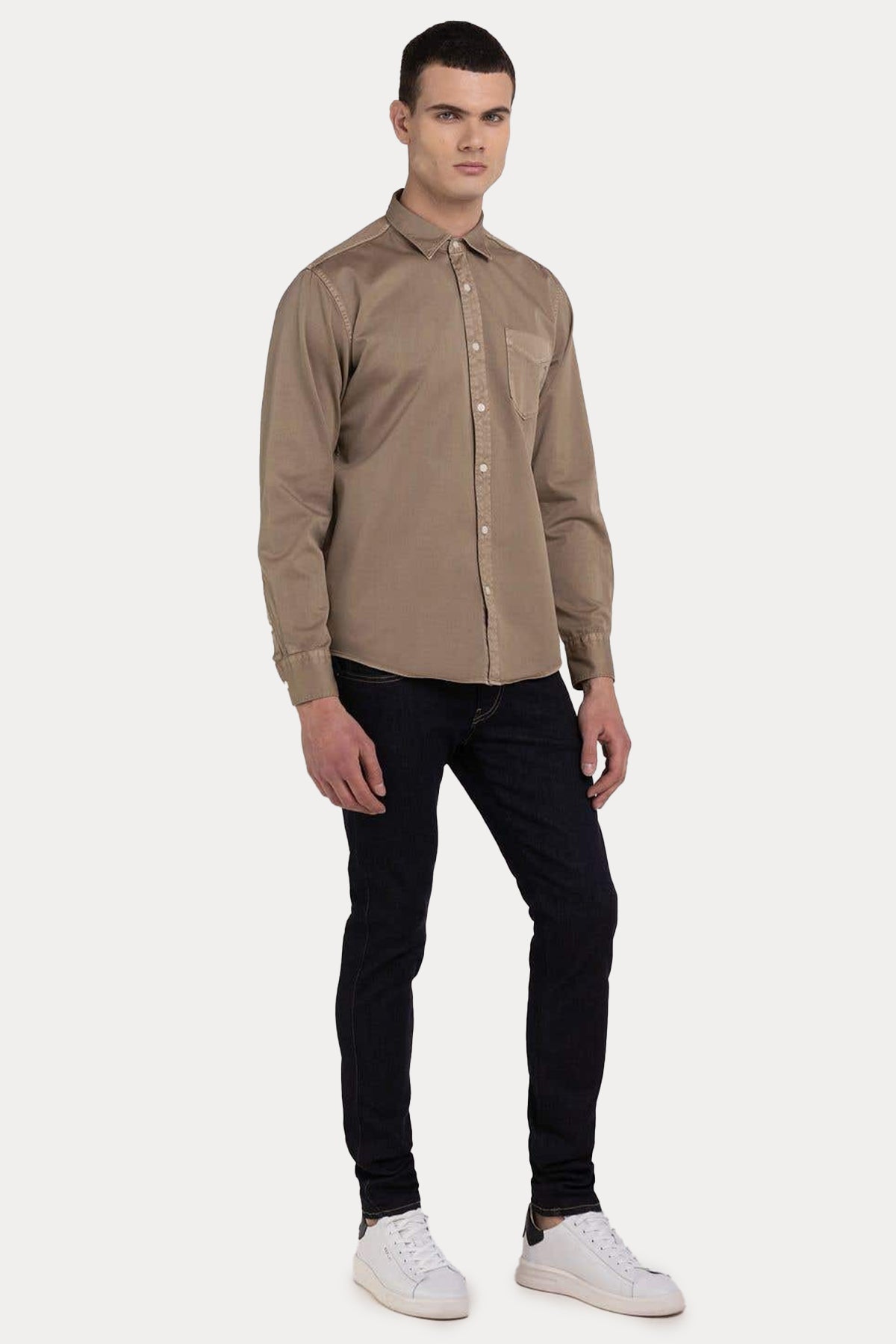 Replay Klasik Yaka Cep Detaylı Gömlek-Libas Trendy Fashion Store