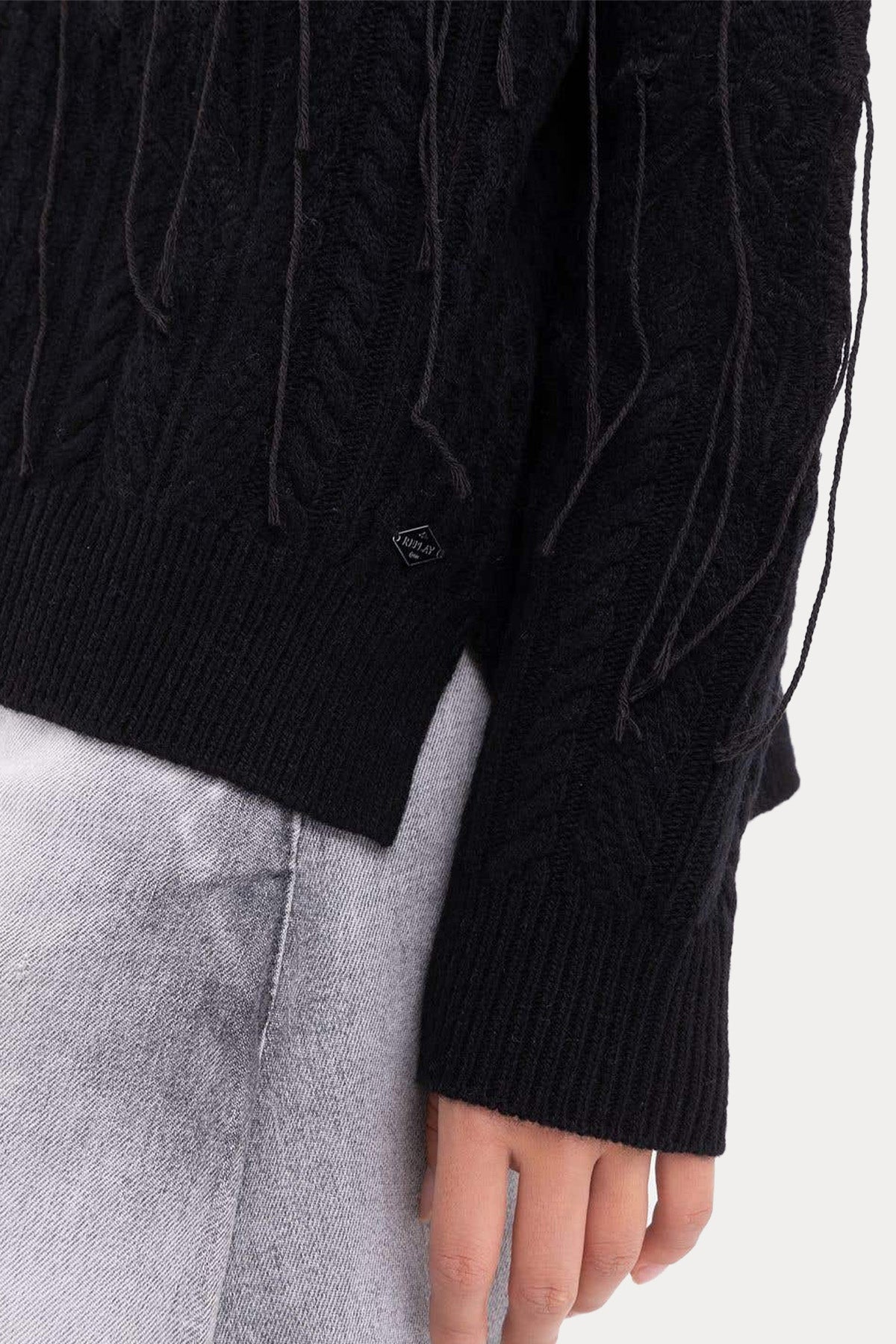 Replay Yuvarlak Yaka Örgü Yün Triko-Libas Trendy Fashion Store