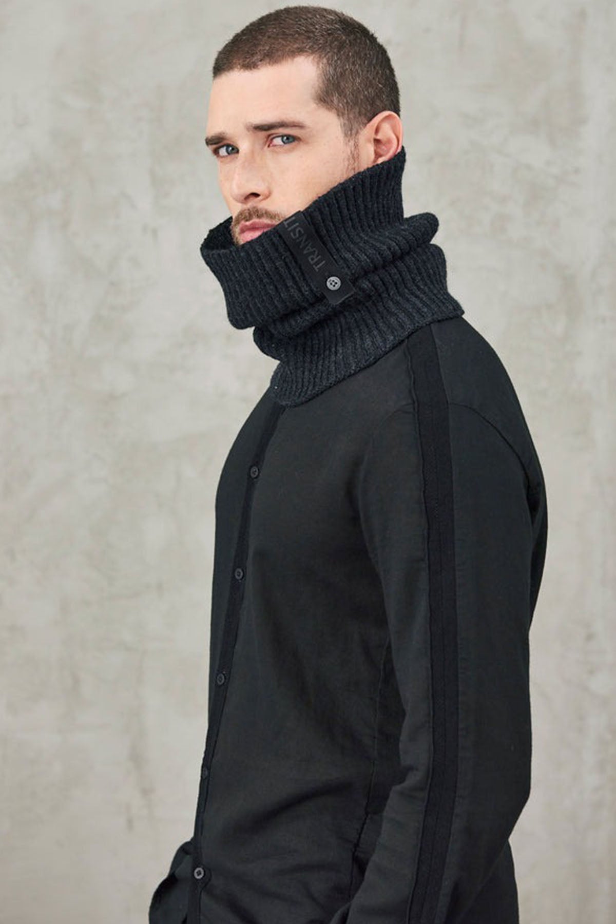 Transit Örgü Yün Boyunluk-Libas Trendy Fashion Store