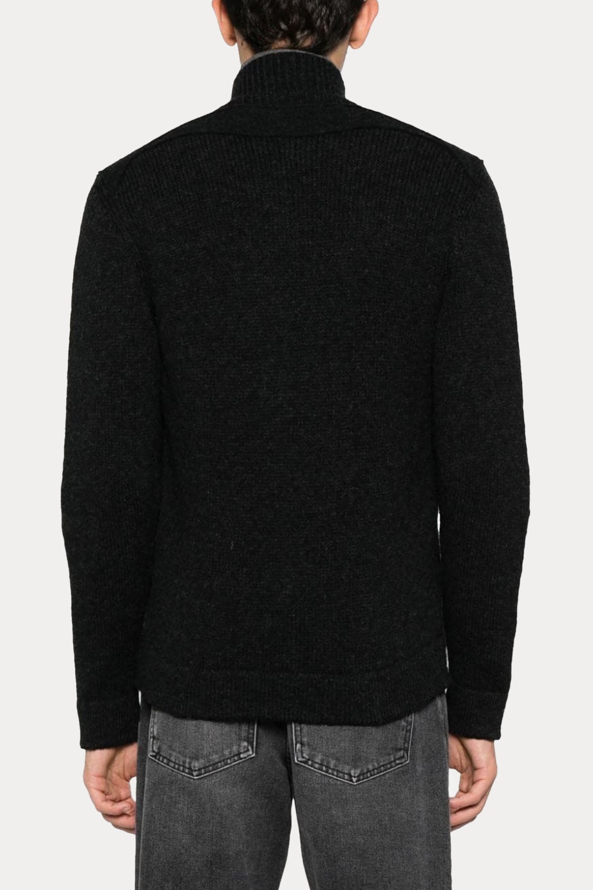 Transit Dik Yaka Örgü Yün Triko Ceket-Libas Trendy Fashion Store