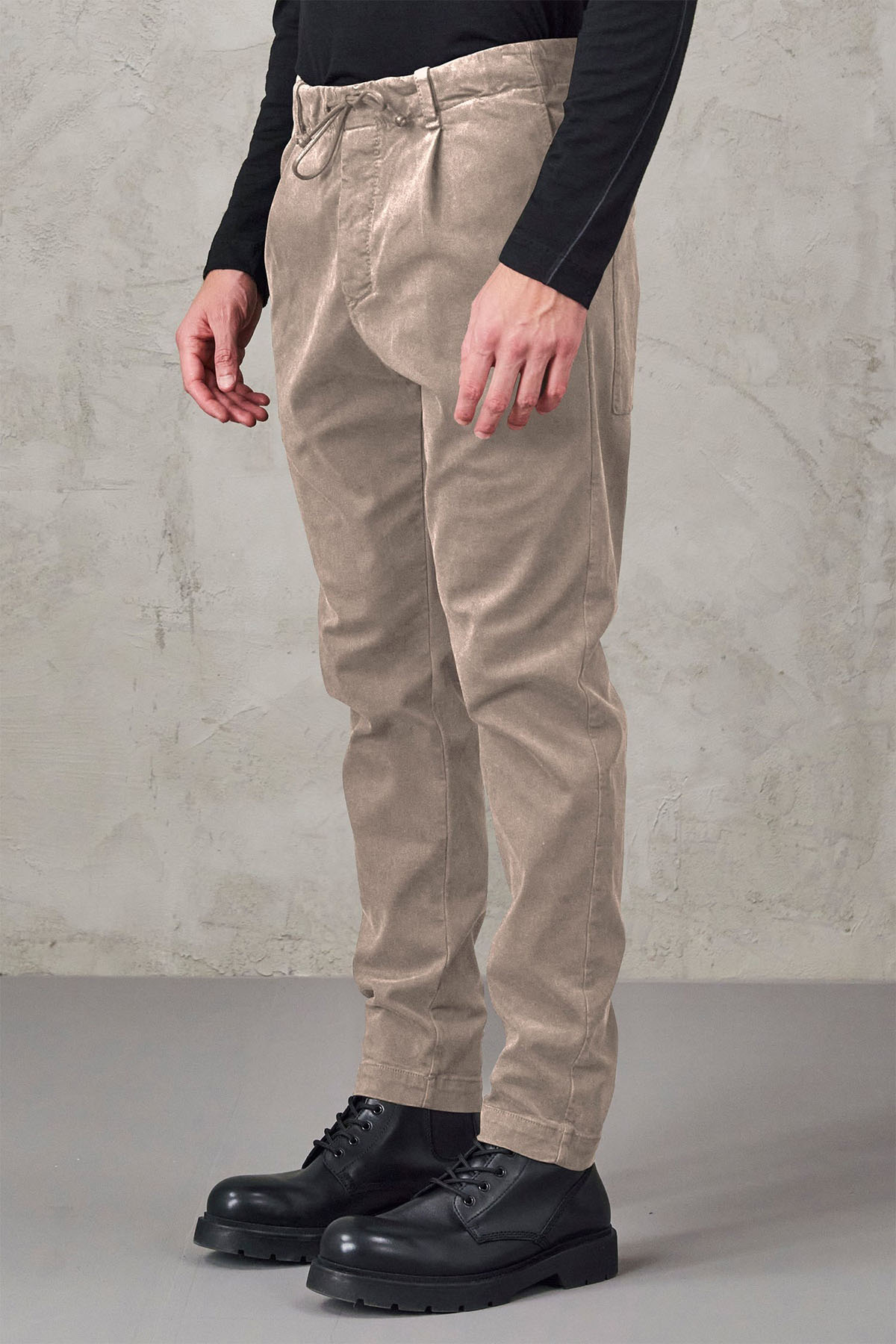 Transit Beli Lastikli Yandan Cepli Streç Pantolon-Libas Trendy Fashion Store