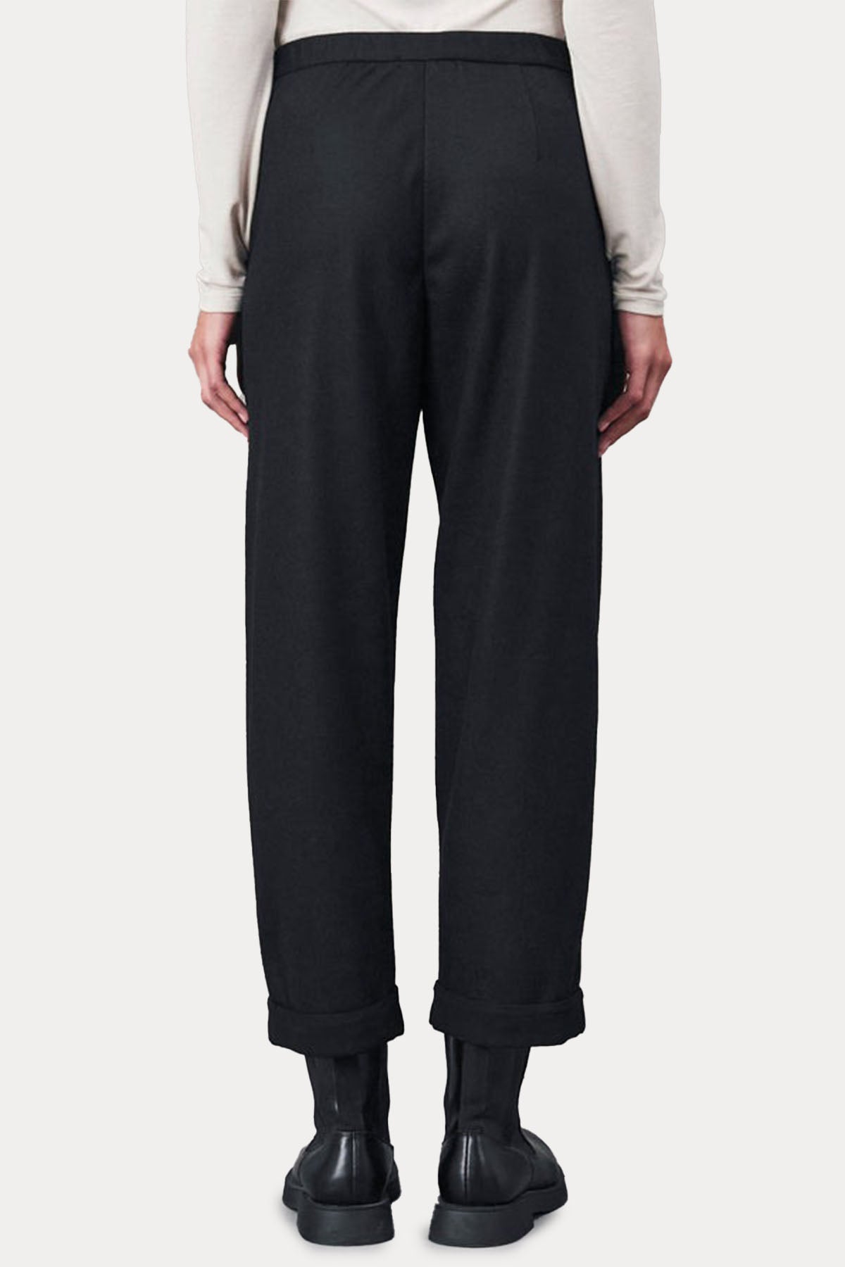 Transit Beli Lastikli Yandan Cepli Yün Pantolon-Libas Trendy Fashion Store