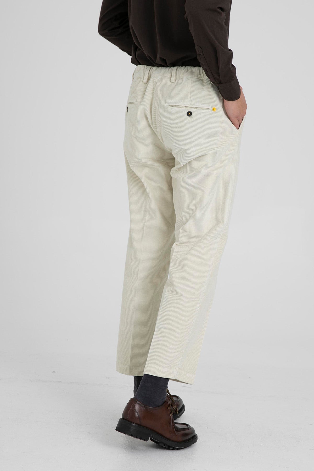 Manuel Ritz Slim Fit Yandan Cepli Fitilli Kadife Pantolon-Libas Trendy Fashion Store