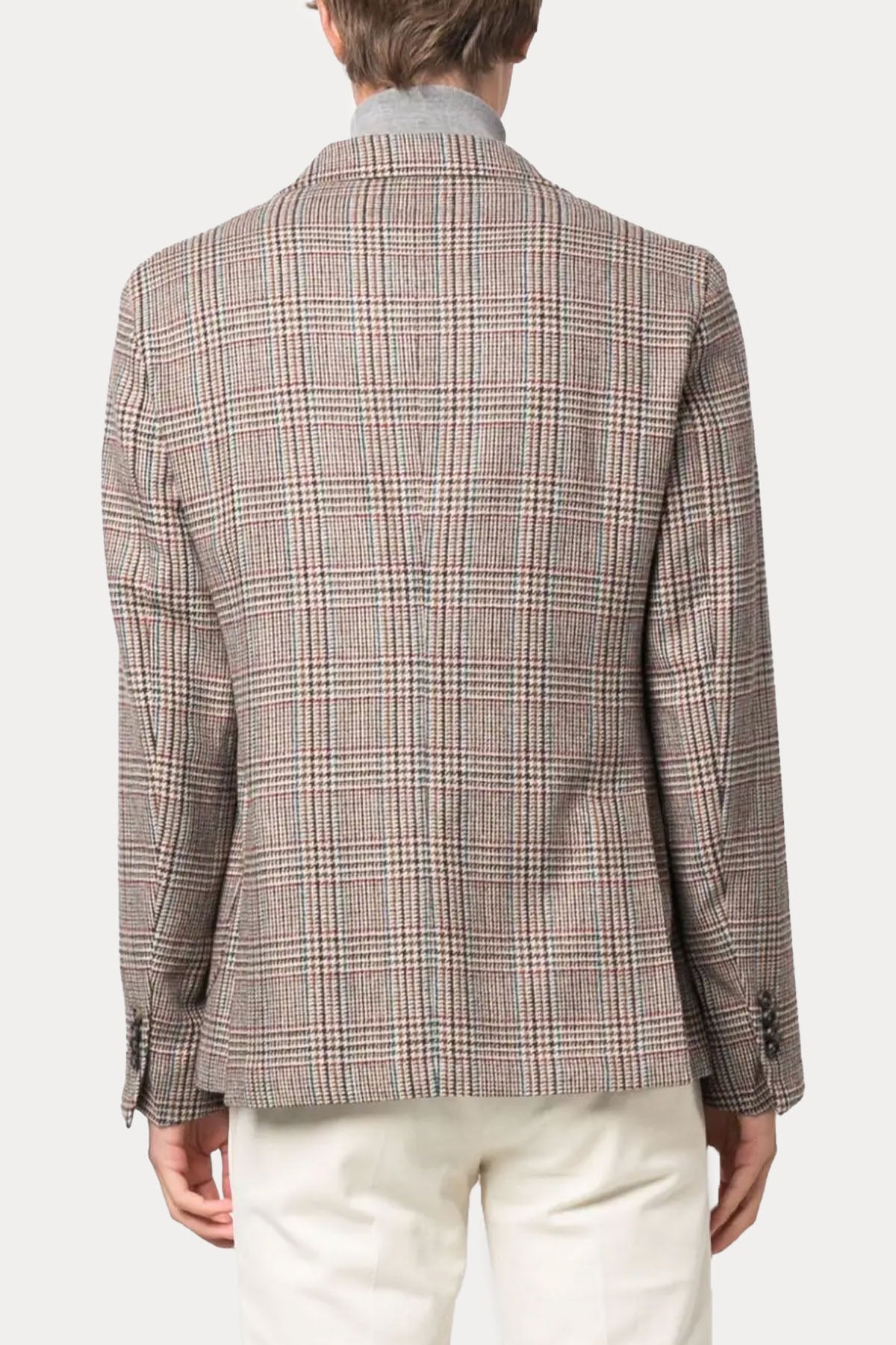 Manuel Ritz Ekoseli Yün Ceket-Libas Trendy Fashion Store