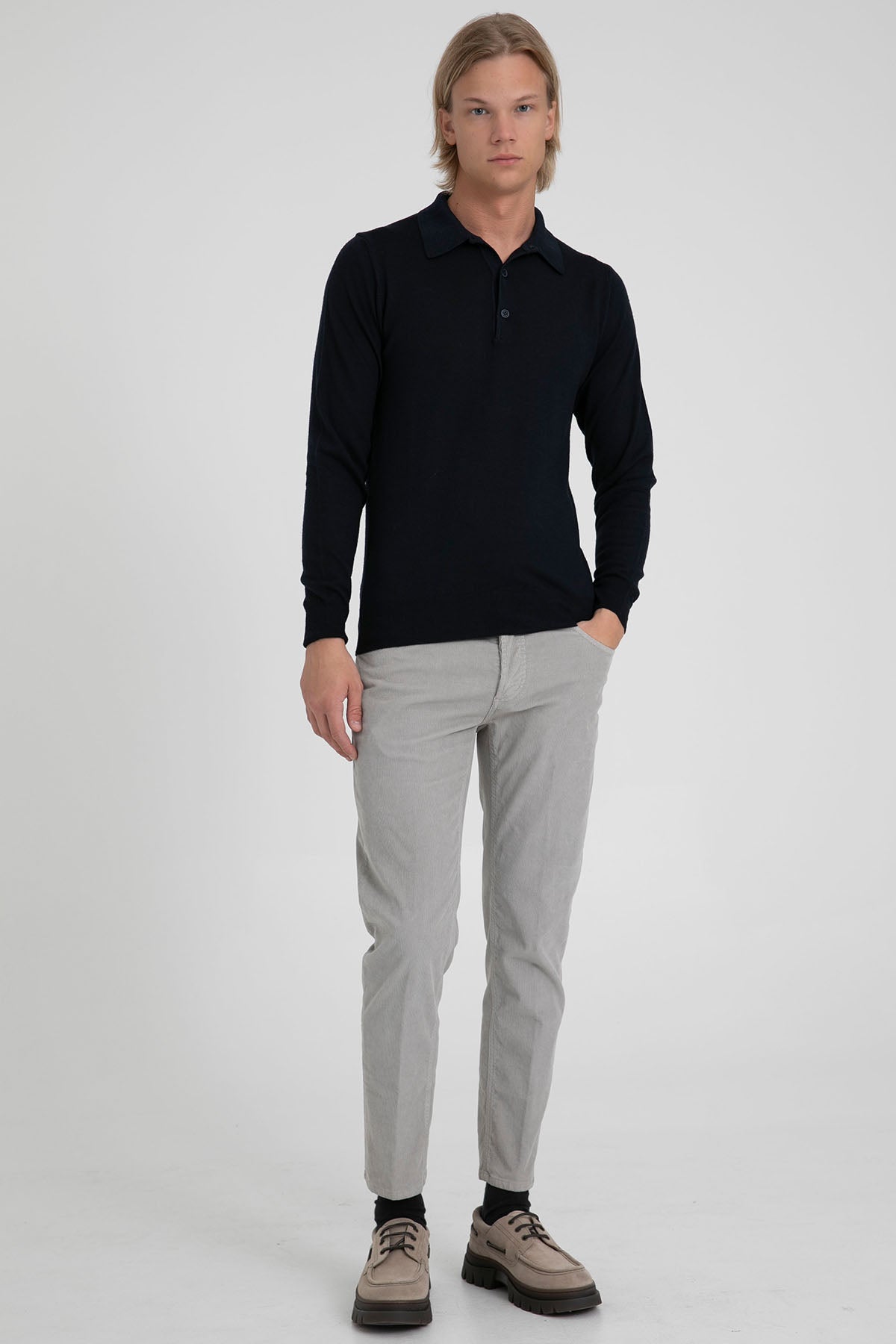 Dondup Fitilli Kadife Pantolon-Libas Trendy Fashion Store