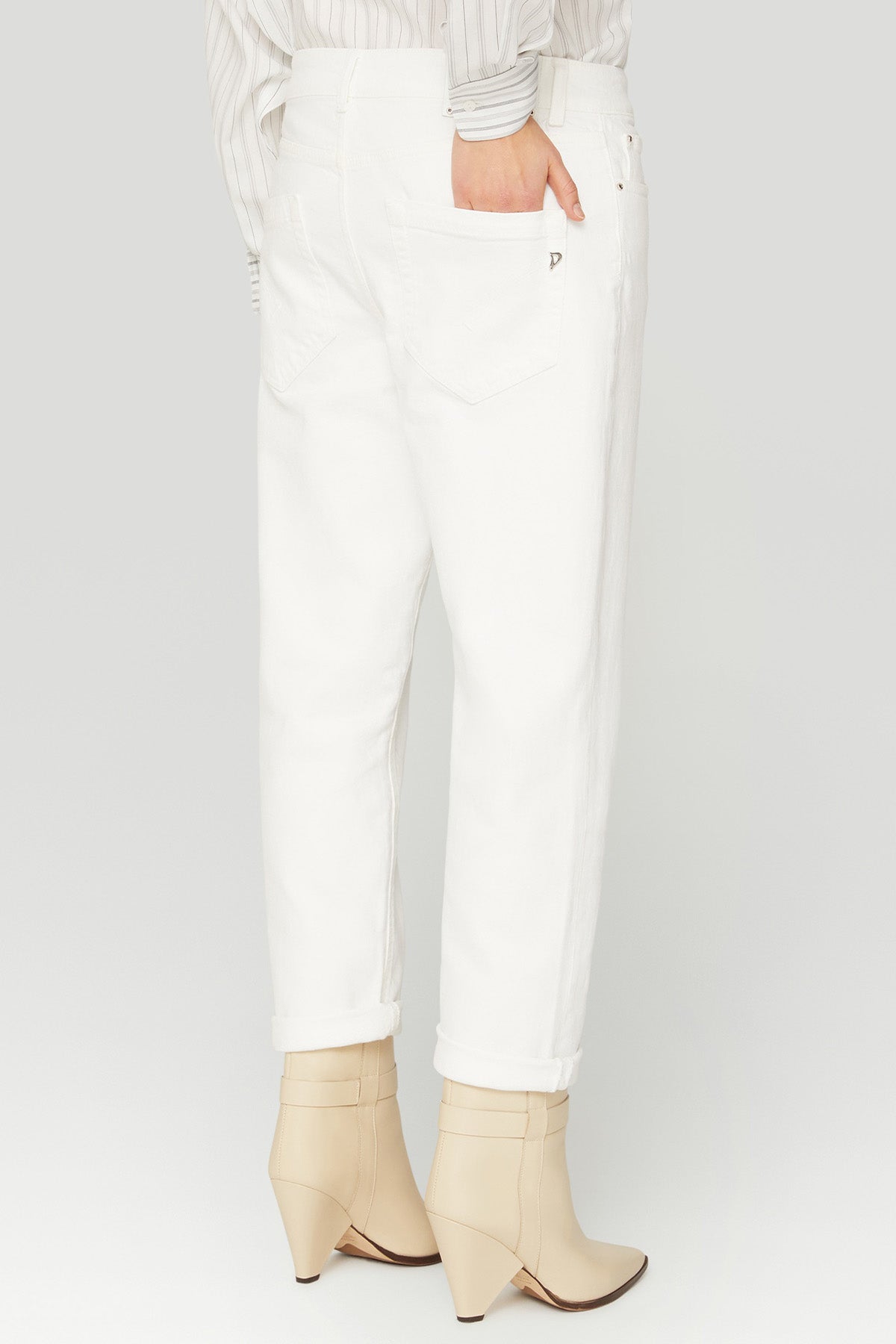 Dondup Koons Loose Fit Yüksek Bel Jeans-Libas Trendy Fashion Store