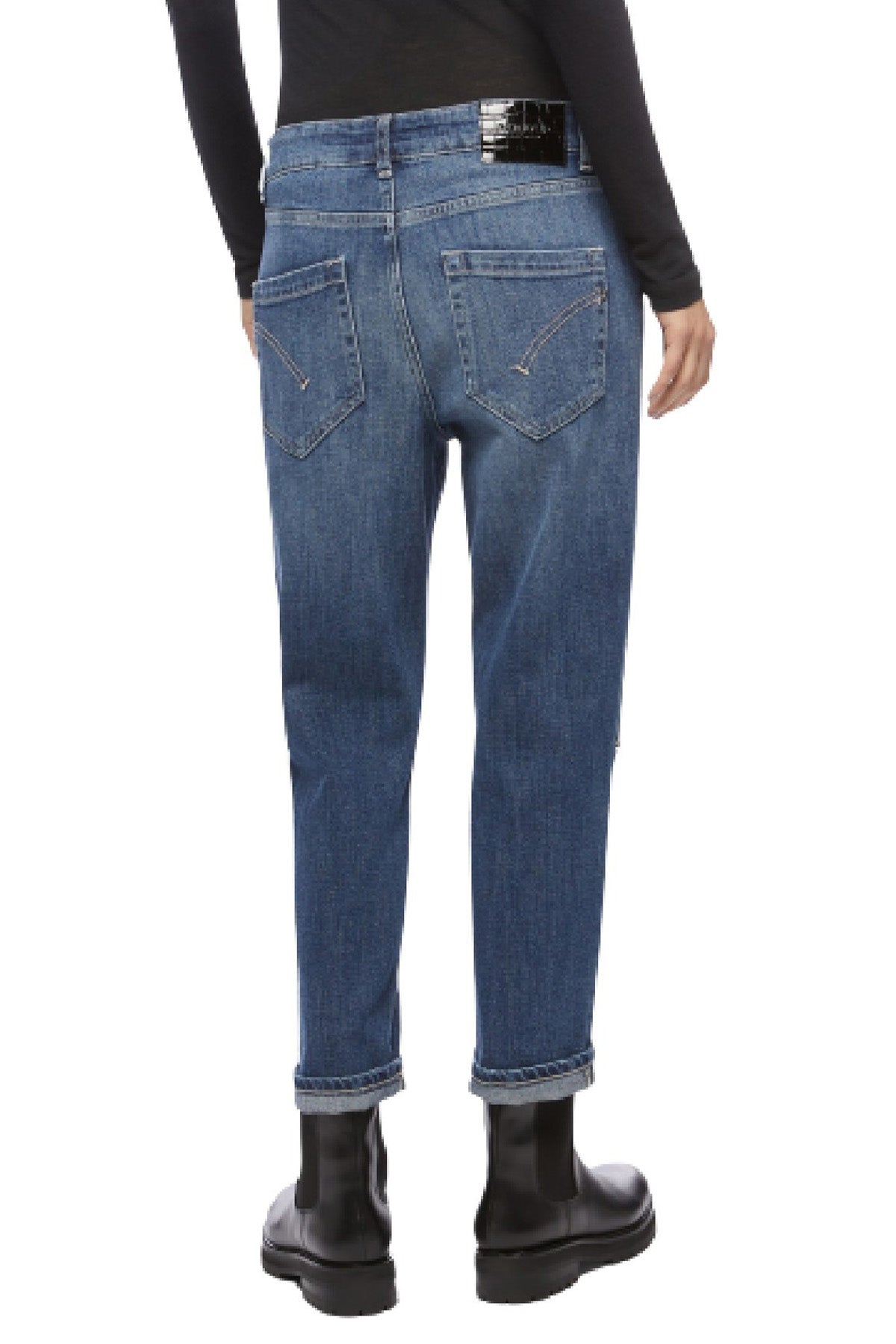 Dondup Koons Loose Fit Yüksek Bel Jeans-Libas Trendy Fashion Store