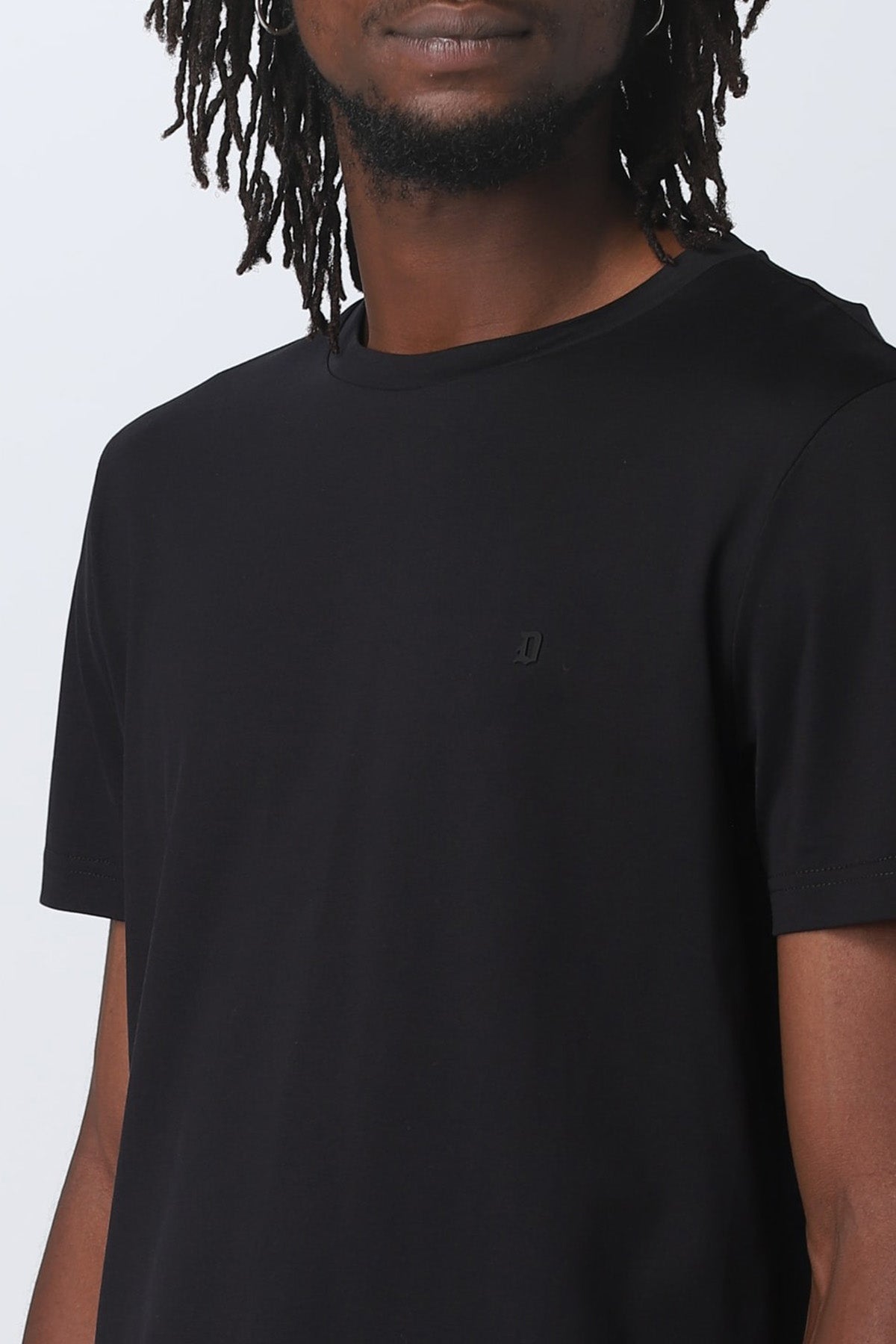 Dondup Yuvarlak Yaka Logolu T-shirt-Libas Trendy Fashion Store