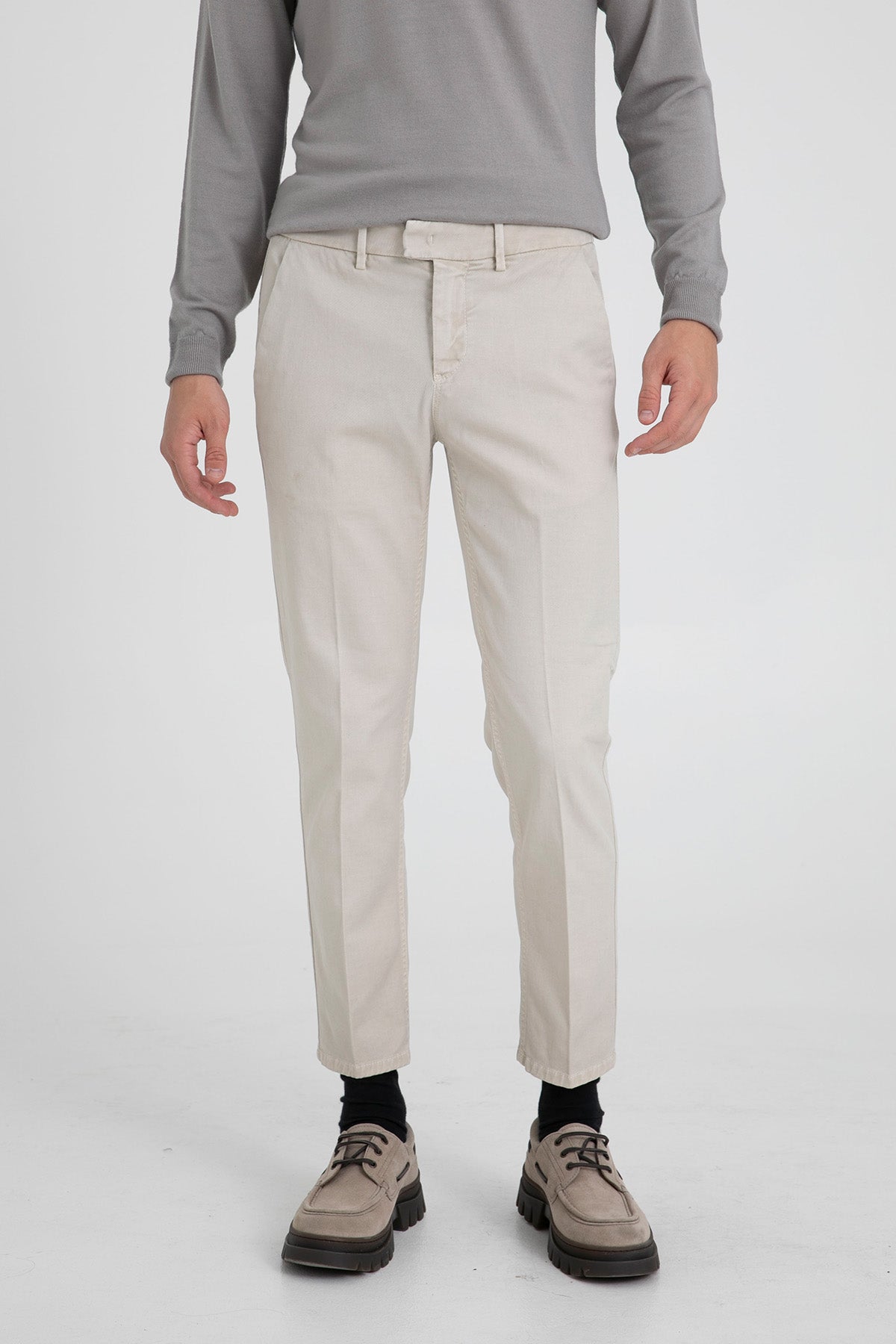 Dondup Slim Fit Yandan Cepli Pantolon-Libas Trendy Fashion Store