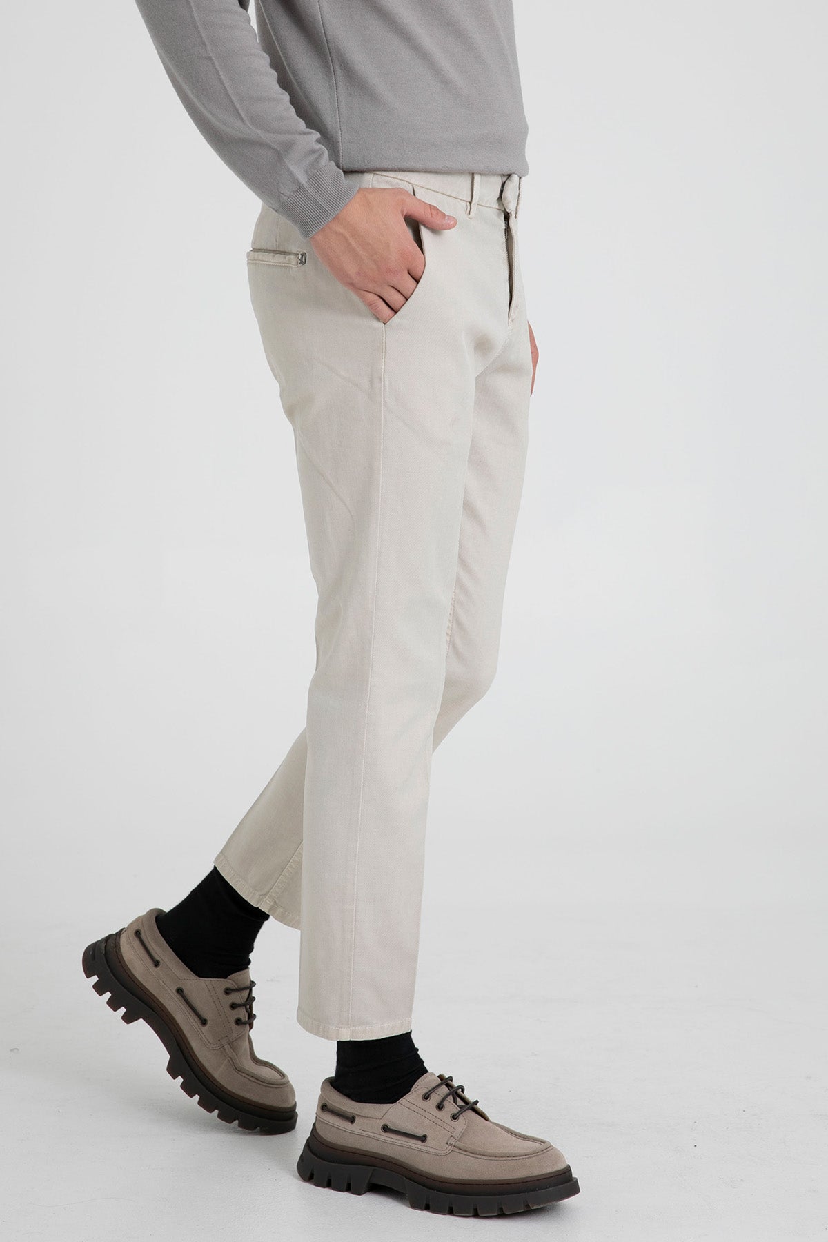 Dondup Slim Fit Yandan Cepli Pantolon-Libas Trendy Fashion Store