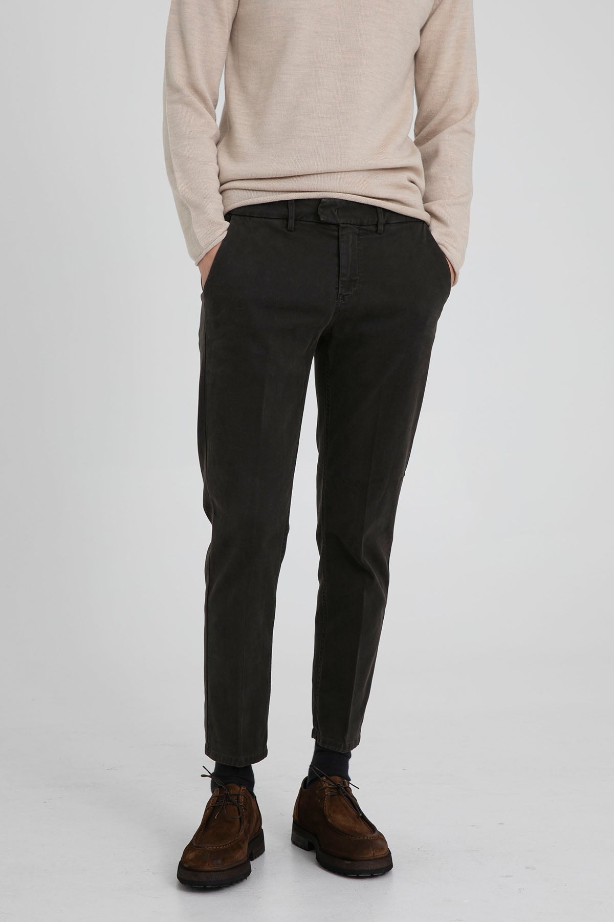 Dondup Slim Fit Yandan Cepli Slim Fit Pantolon-Libas Trendy Fashion Store