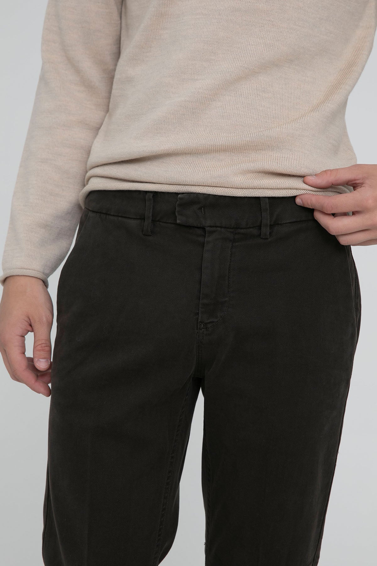 Dondup Slim Fit Yandan Cepli Slim Fit Pantolon-Libas Trendy Fashion Store