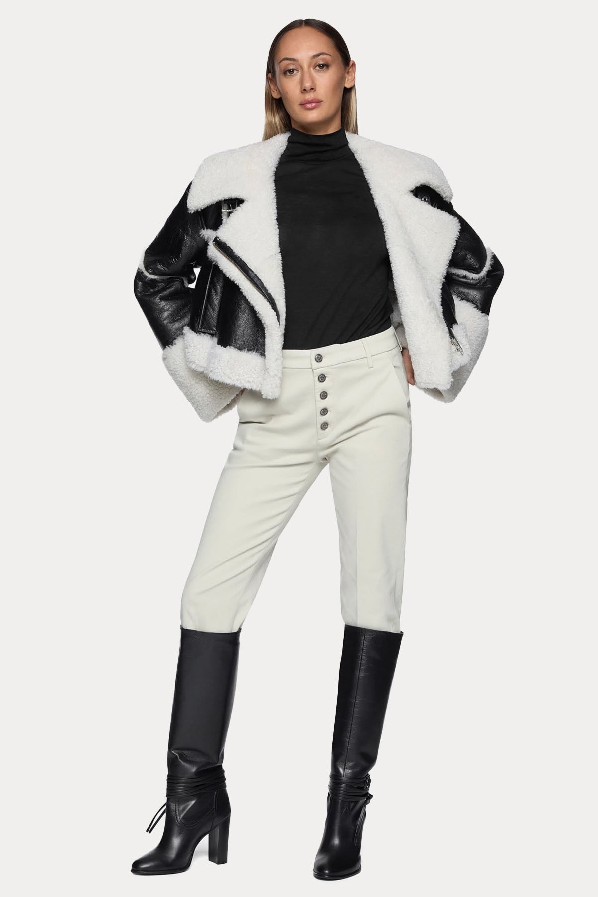 Dondup Loose Fit Yandan Cepli Streç Pantolon-Libas Trendy Fashion Store