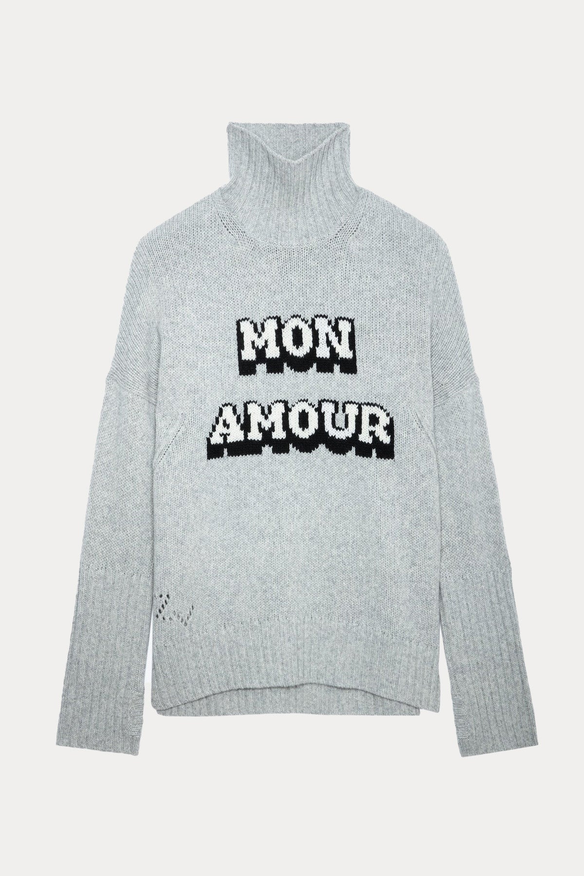 Zadig & Voltaire Balıkçı Yaka Logolu Örgü Yün Triko-Libas Trendy Fashion Store